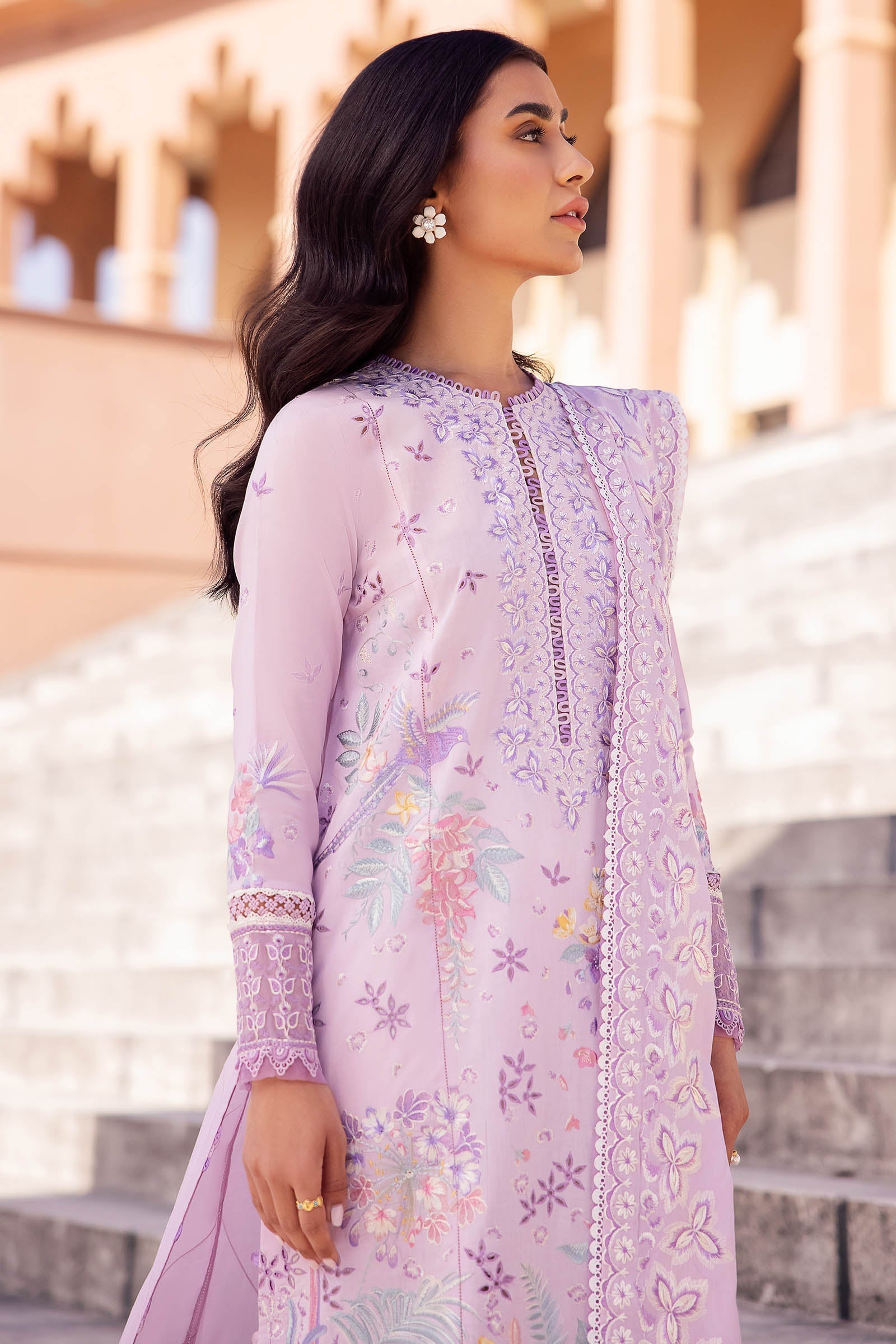 Zaha | Lawn 24 | ELA (ZL24-01 A) - by - Libasekhas UK - Registered Vendor of : Zaha - 100% Original Designer Dresss