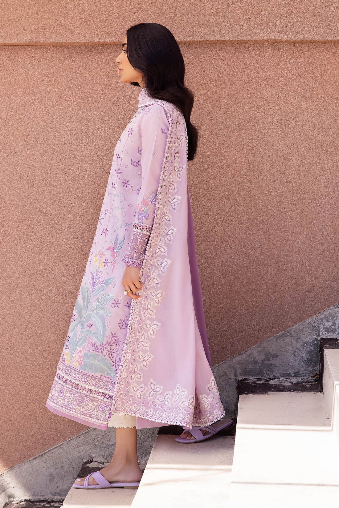 Zaha | Lawn 24 | ELA (ZL24-01 A) - by - Libasekhas UK - Registered Vendor of : Zaha - 100% Original Designer Dresss