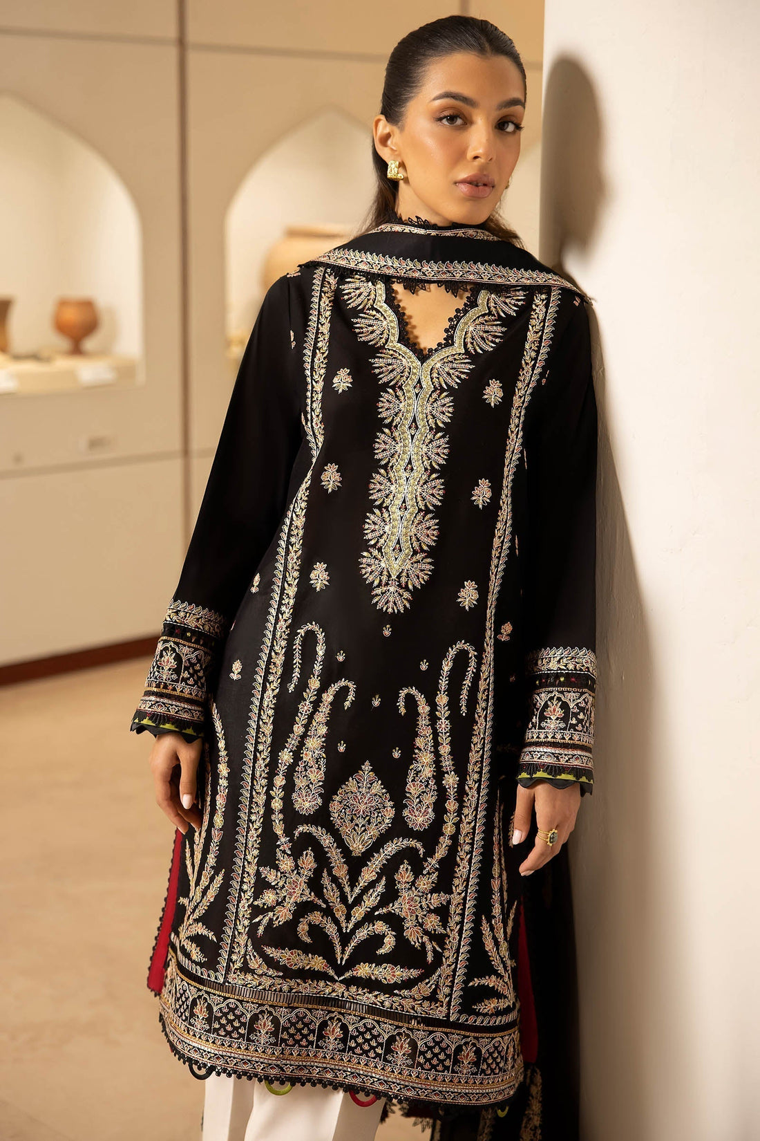 Zaha | Lawn 24 | ELANIA (ZL24-09 B) - by - Libasekhas UK - Registered Vendor of : Zaha - 100% Original Designer Dresss