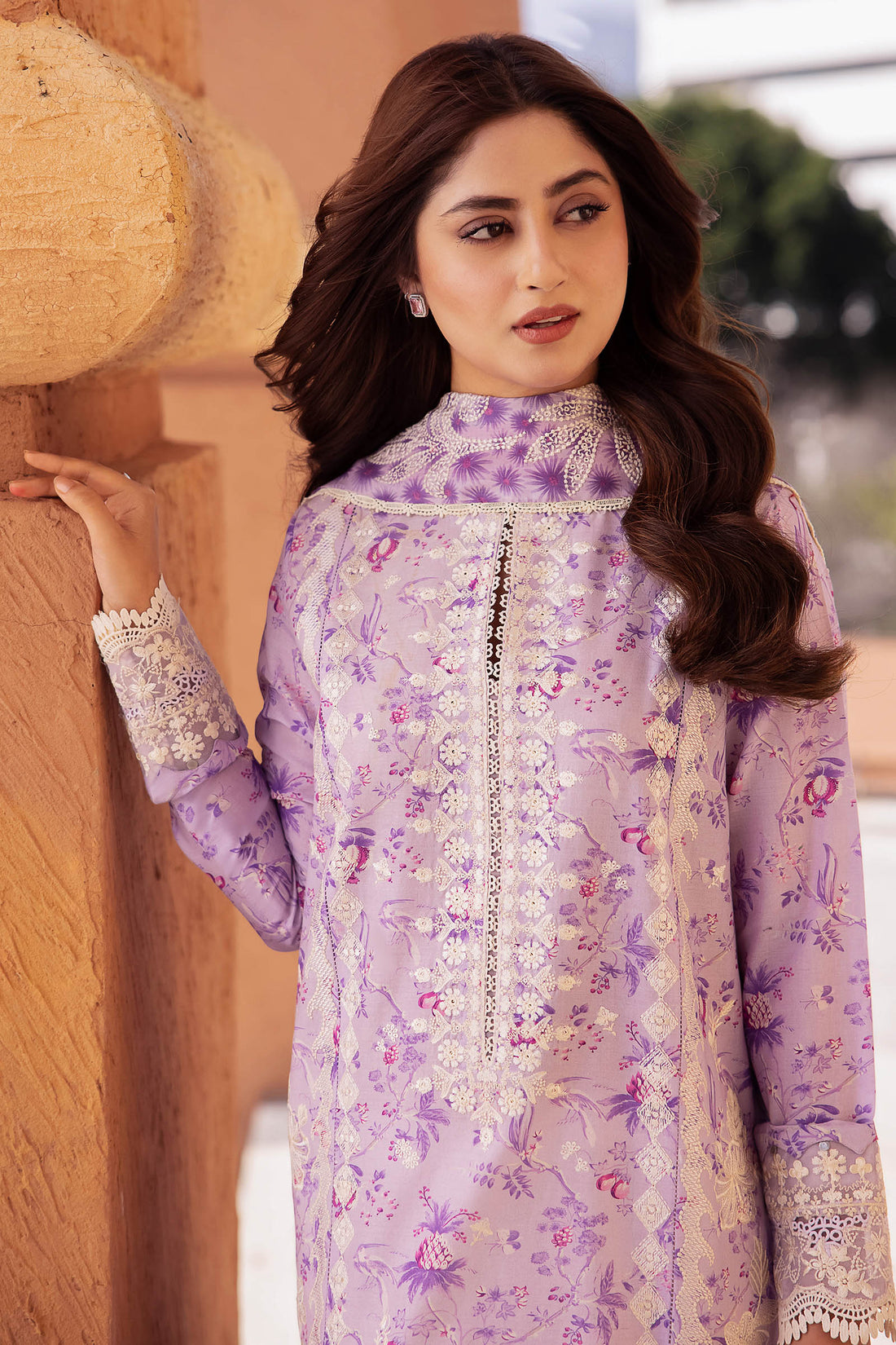 Zaha | Lawn 24 | SENA (ZL24-10 A) - by - Libasekhas UK - Registered Vendor of : Zaha - 100% Original Designer Dresss