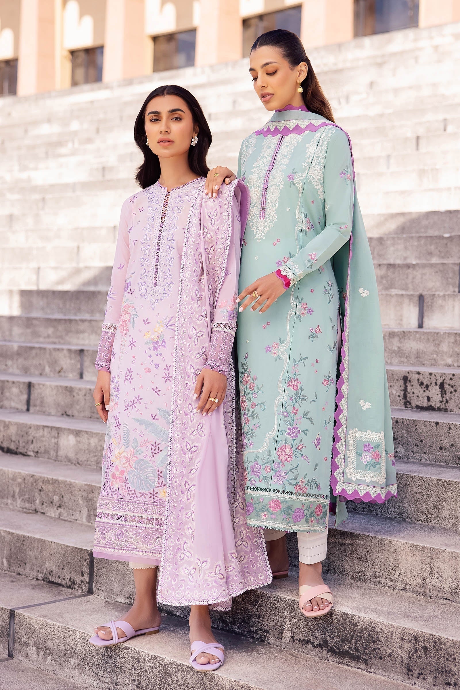 Zaha | Lawn 24 | LARMINA (ZL24-02 A) - by - Libasekhas UK - Registered Vendor of : Zaha - 100% Original Designer Dresss