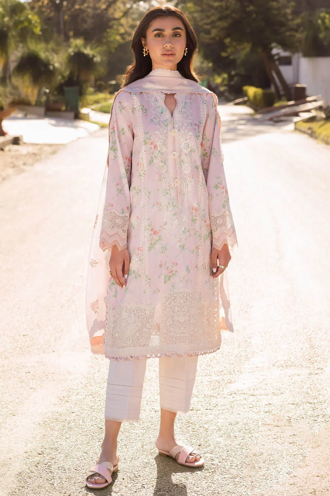 Zaha | Lawn 24 | ASEMA (ZL24-04 A) - by - Libasekhas UK - Registered Vendor of : Zaha - 100% Original Designer Dresss