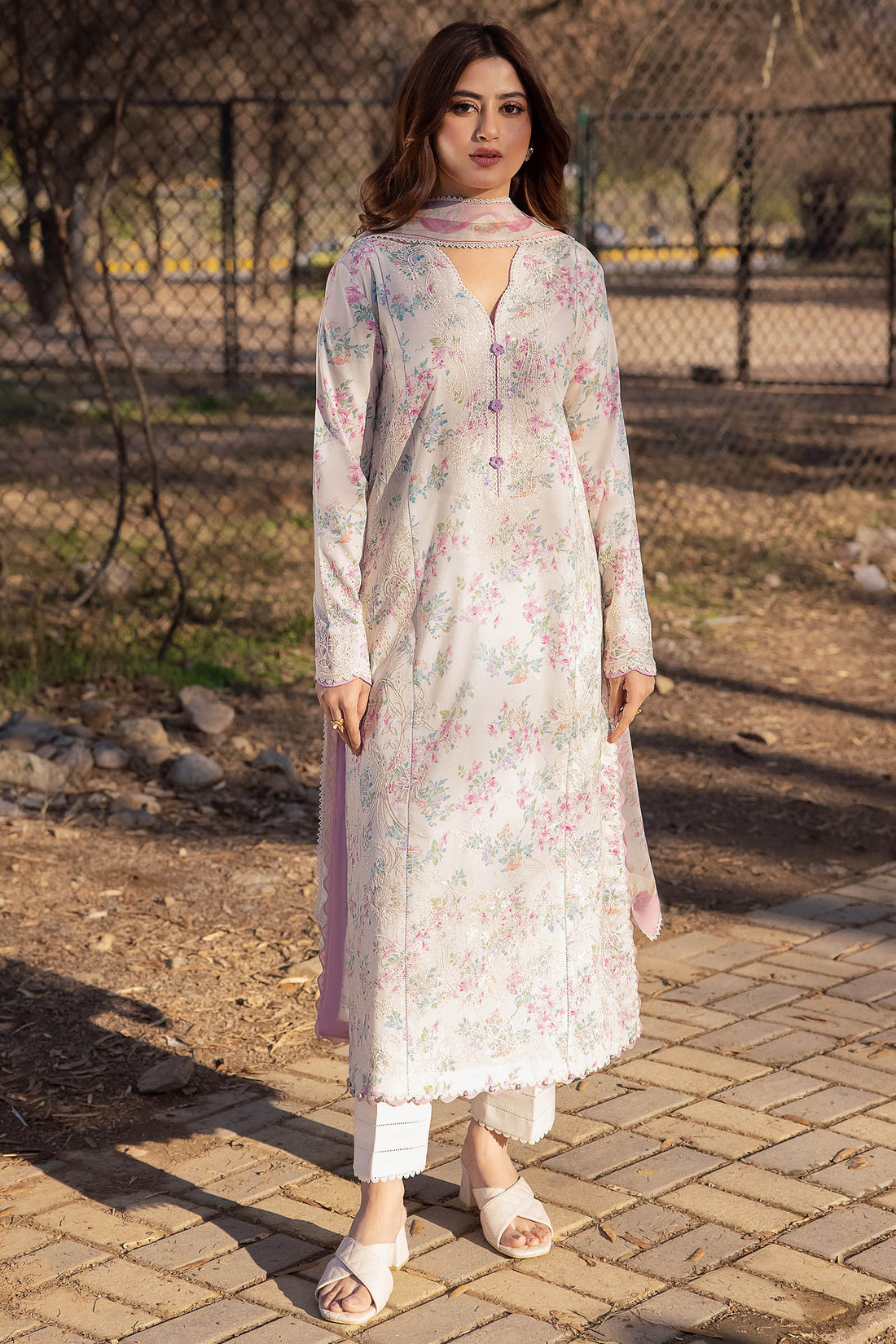 Zaha | Lawn 24 | AYSEL (ZL24-03 A) - by - Libasekhas UK - Registered Vendor of : Zaha - 100% Original Designer Dresss
