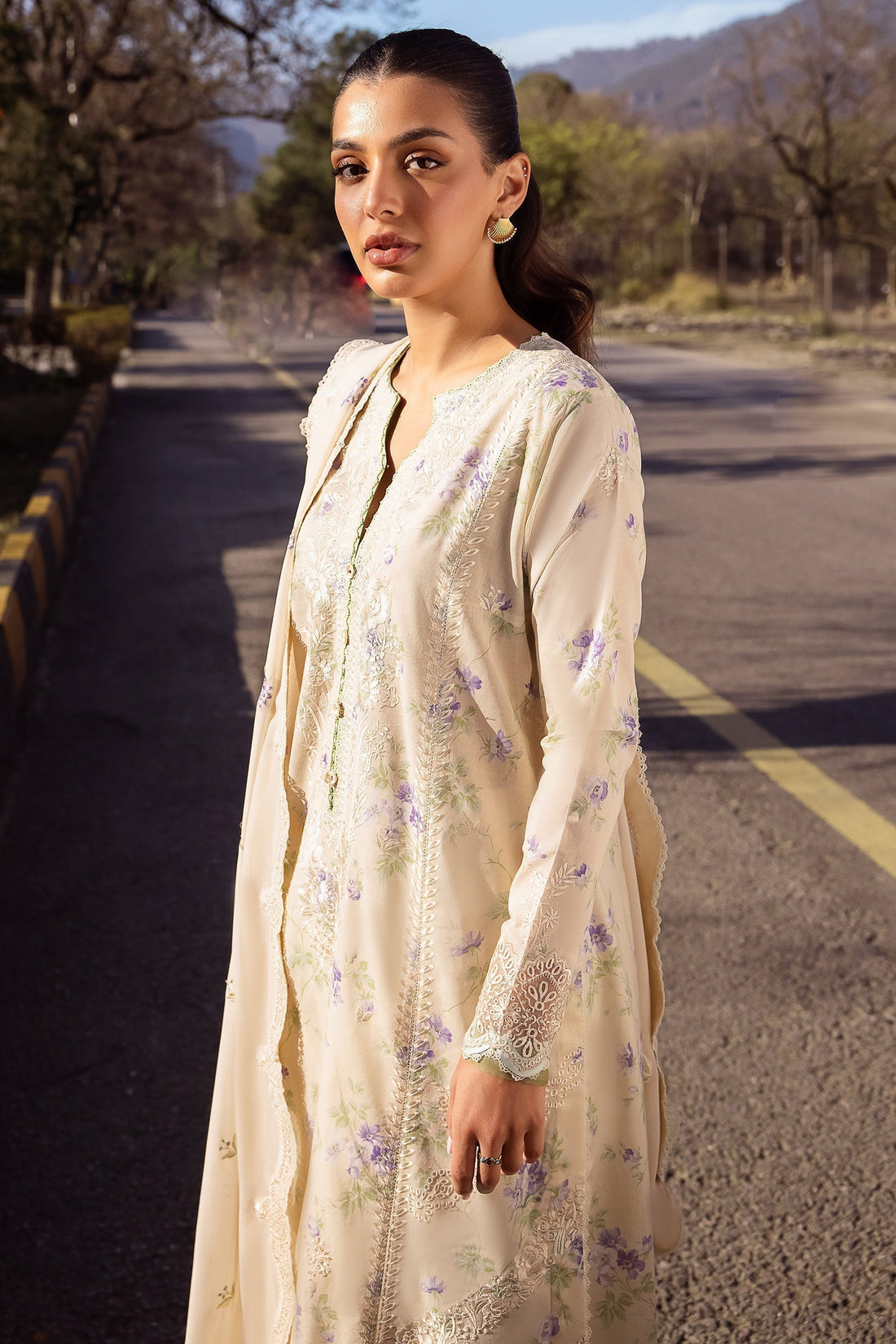 Zaha | Lawn 24 | ASEMA (ZL24-04 B) - by - Libasekhas UK - Registered Vendor of : Zaha - 100% Original Designer Dresss