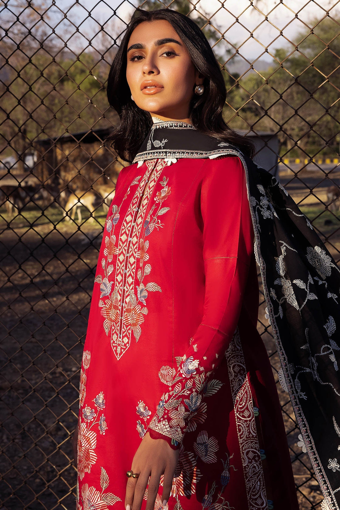 Zaha | Lawn 24 | GIZEM (ZL24-14 A) - by - Libasekhas UK - Registered Vendor of : Zaha - 100% Original Designer Dresss