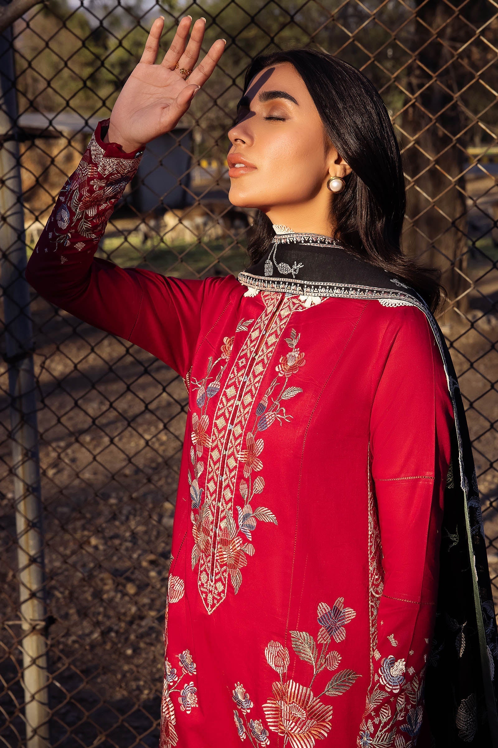 Zaha | Lawn 24 | GIZEM (ZL24-14 A) - by - Libasekhas UK - Registered Vendor of : Zaha - 100% Original Designer Dresss