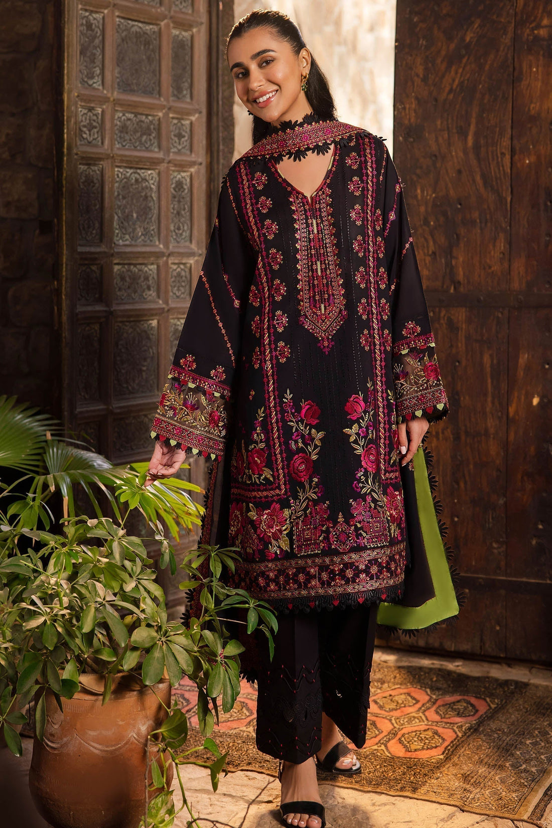 Zaha | Lawn 24 | ZEL (ZL24-08 B) - by - Libasekhas UK - Registered Vendor of : Zaha - 100% Original Designer Dresss
