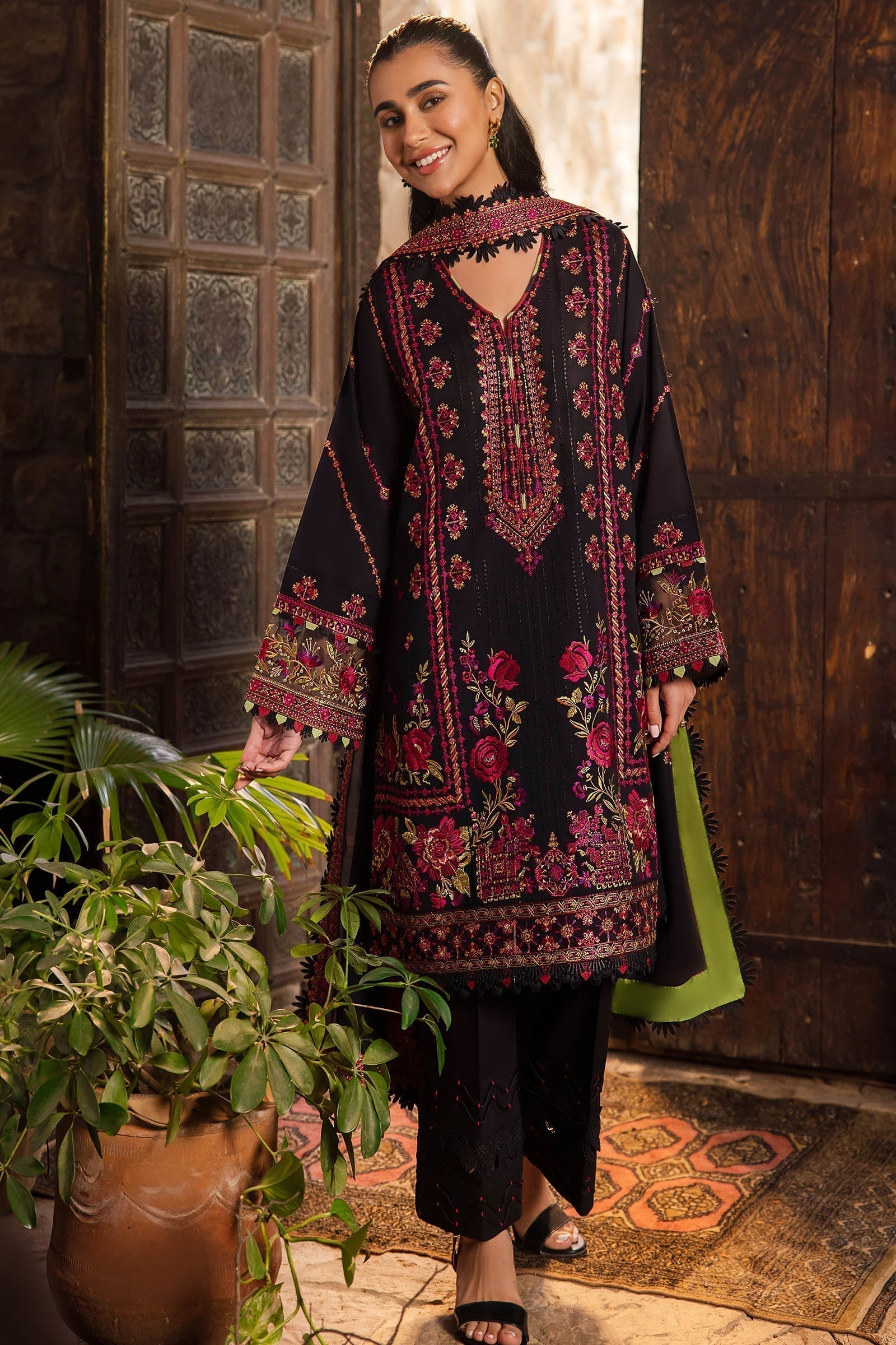 Zaha | Lawn 24 | ZEL (ZL24-08 B) - by - Libasekhas UK - Registered Vendor of : Zaha - 100% Original Designer Dresss