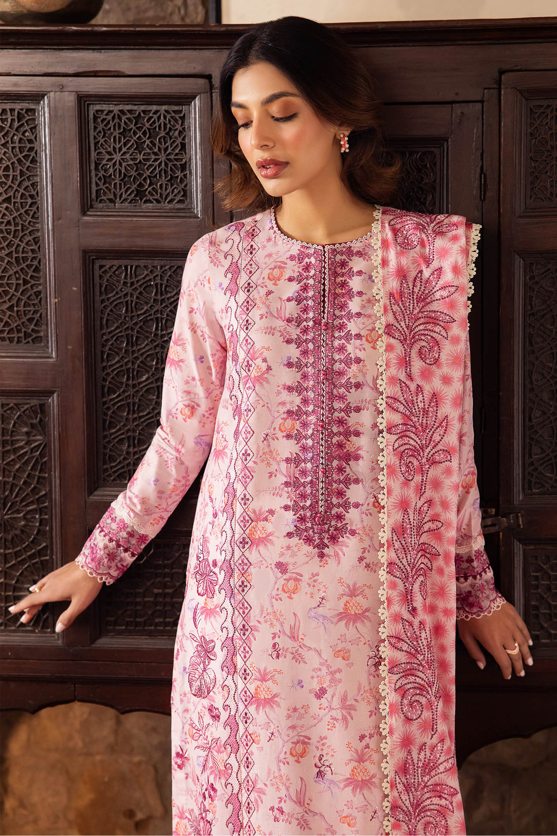 Zaha | Lawn 24 | SENA (ZL24-10 B) - by - Libasekhas UK - Registered Vendor of : Zaha - 100% Original Designer Dresss