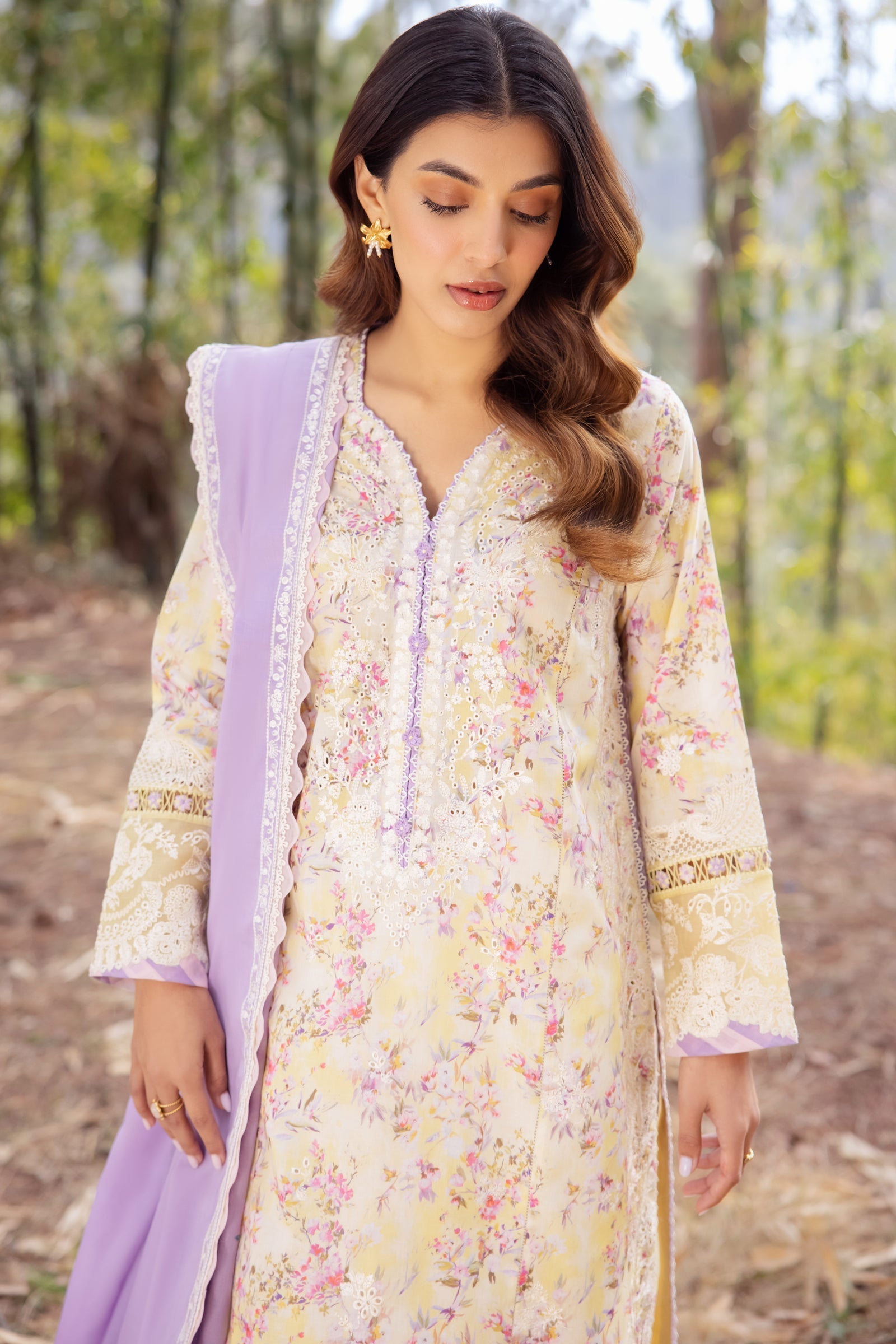 Zaha | Lawn 24 | SEZEM (ZL24-13 A) - by - Libasekhas UK - Registered Vendor of : Zaha - 100% Original Designer Dresss