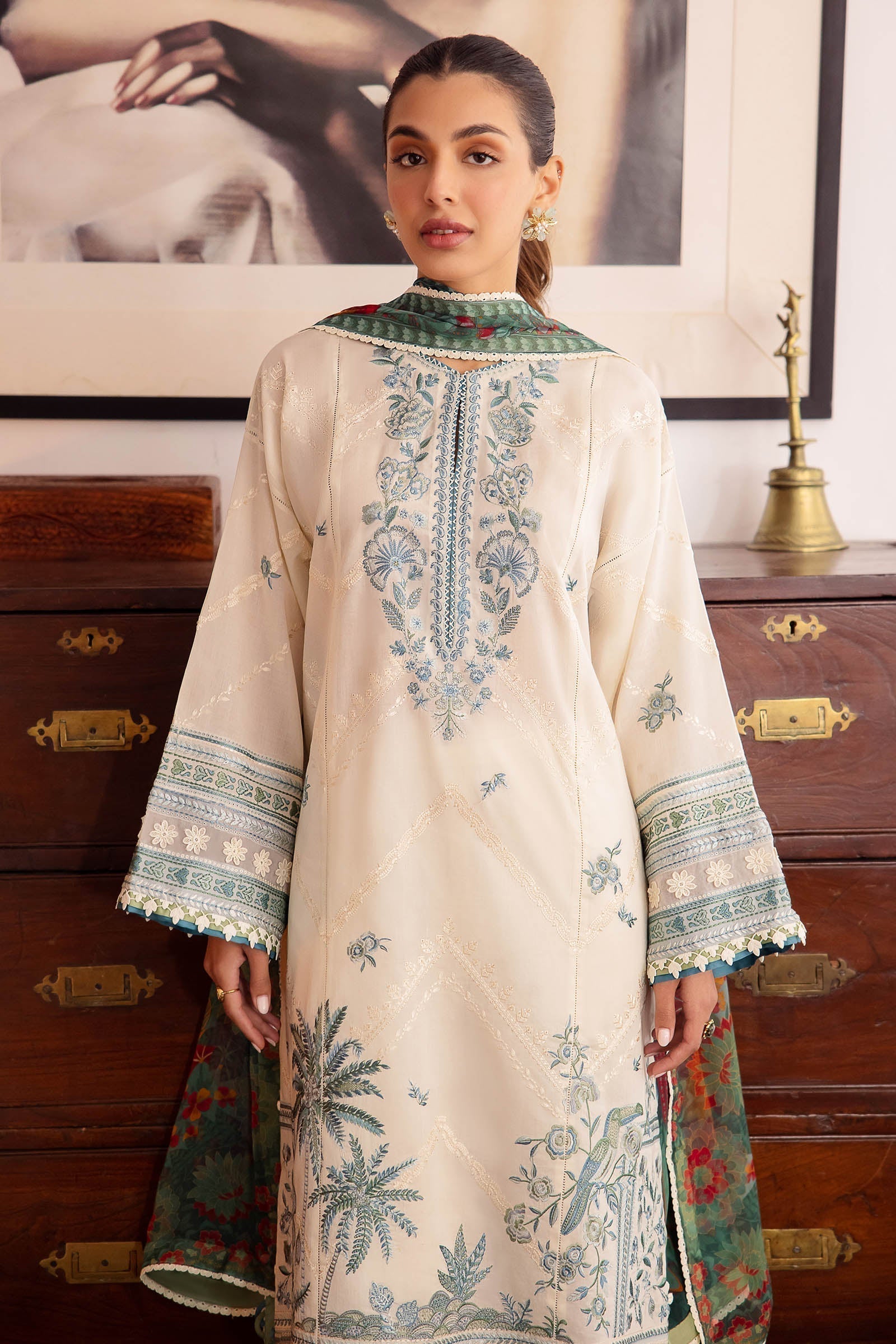 Zaha | Lawn 24 | EIRA (ZL24-05 A) - by - Libasekhas UK - Registered Vendor of : Zaha - 100% Original Designer Dresss