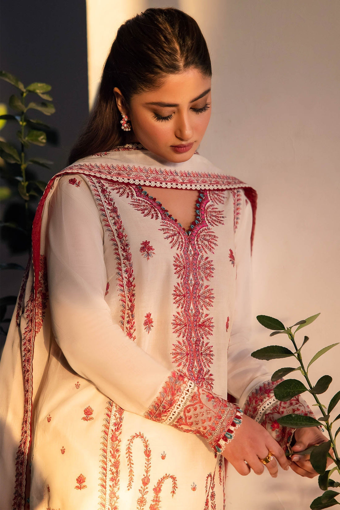 Zaha | Lawn 24 | ELANIA (ZL24-09 A) - by - Libasekhas UK - Registered Vendor of : Zaha - 100% Original Designer Dresss