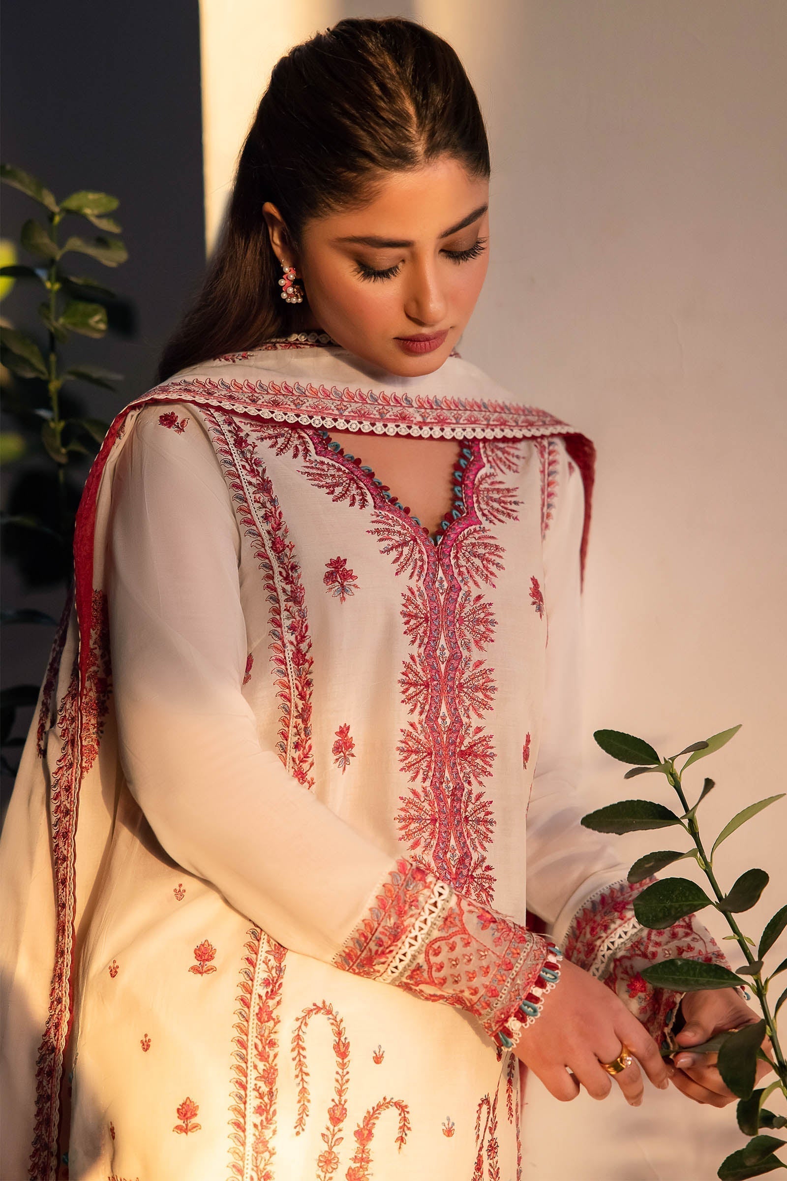 Zaha | Lawn 24 | ELANIA (ZL24-09 A) - by - Libasekhas UK - Registered Vendor of : Zaha - 100% Original Designer Dresss