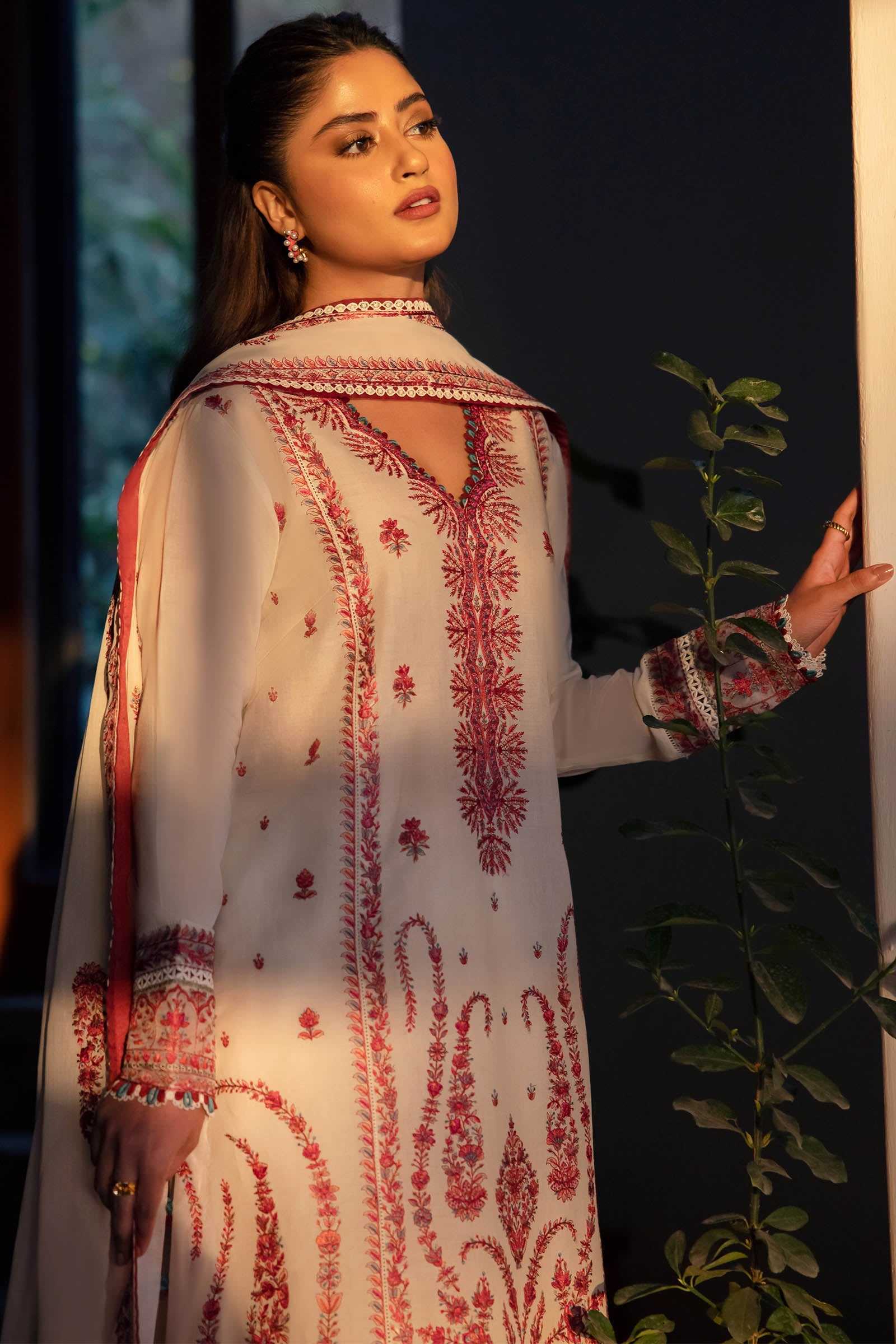 Zaha | Lawn 24 | ELANIA (ZL24-09 A) - by - Libasekhas UK - Registered Vendor of : Zaha - 100% Original Designer Dresss