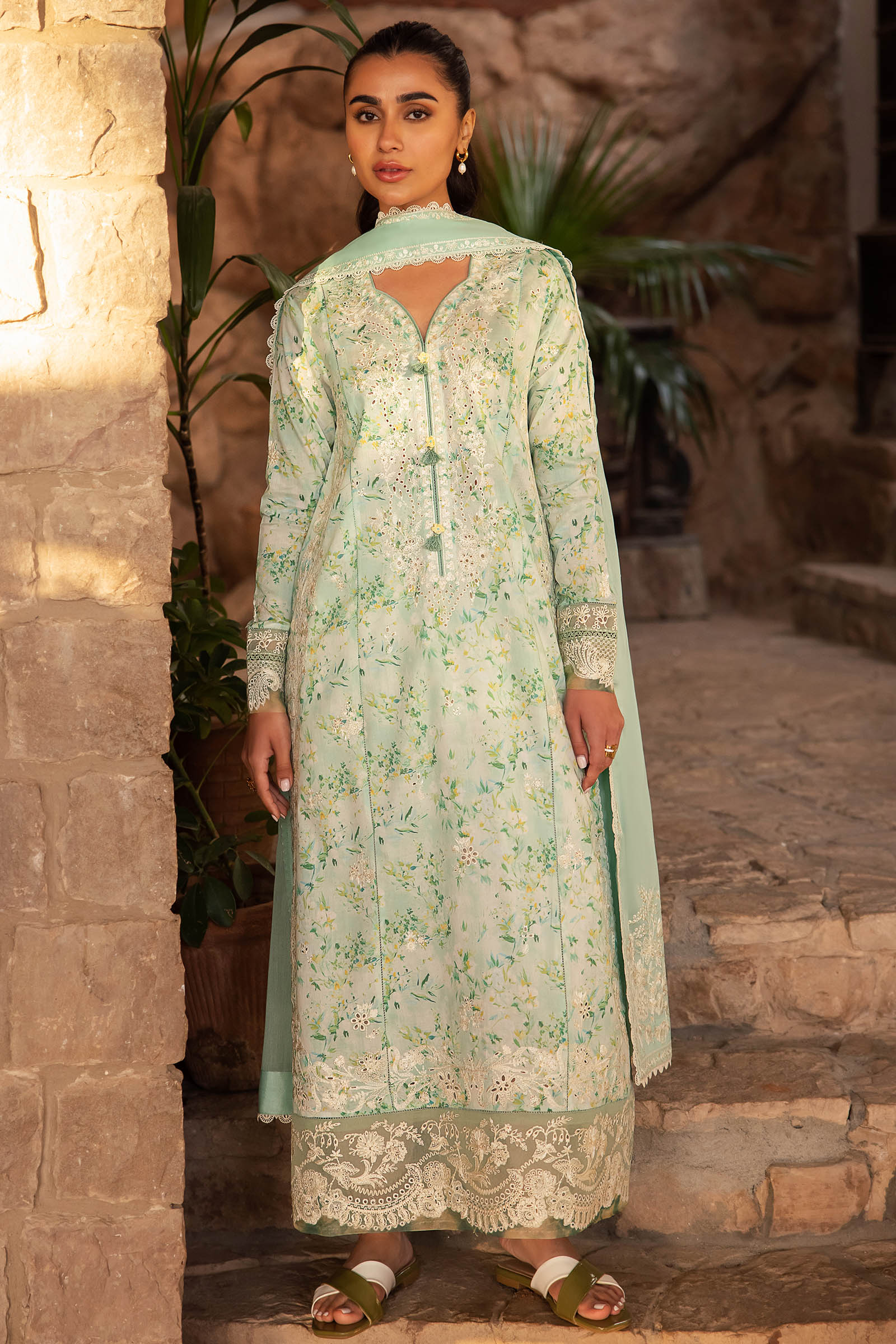 Zaha | Lawn 24 | SEZEM (ZL24-13 B) - by - Libasekhas UK - Registered Vendor of : Zaha - 100% Original Designer Dresss