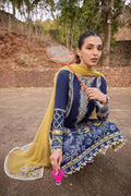 Zaha | Lawn 24 | VEJAH (ZL24-11 A) - by - Libasekhas UK - Registered Vendor of : Zaha - 100% Original Designer Dresss