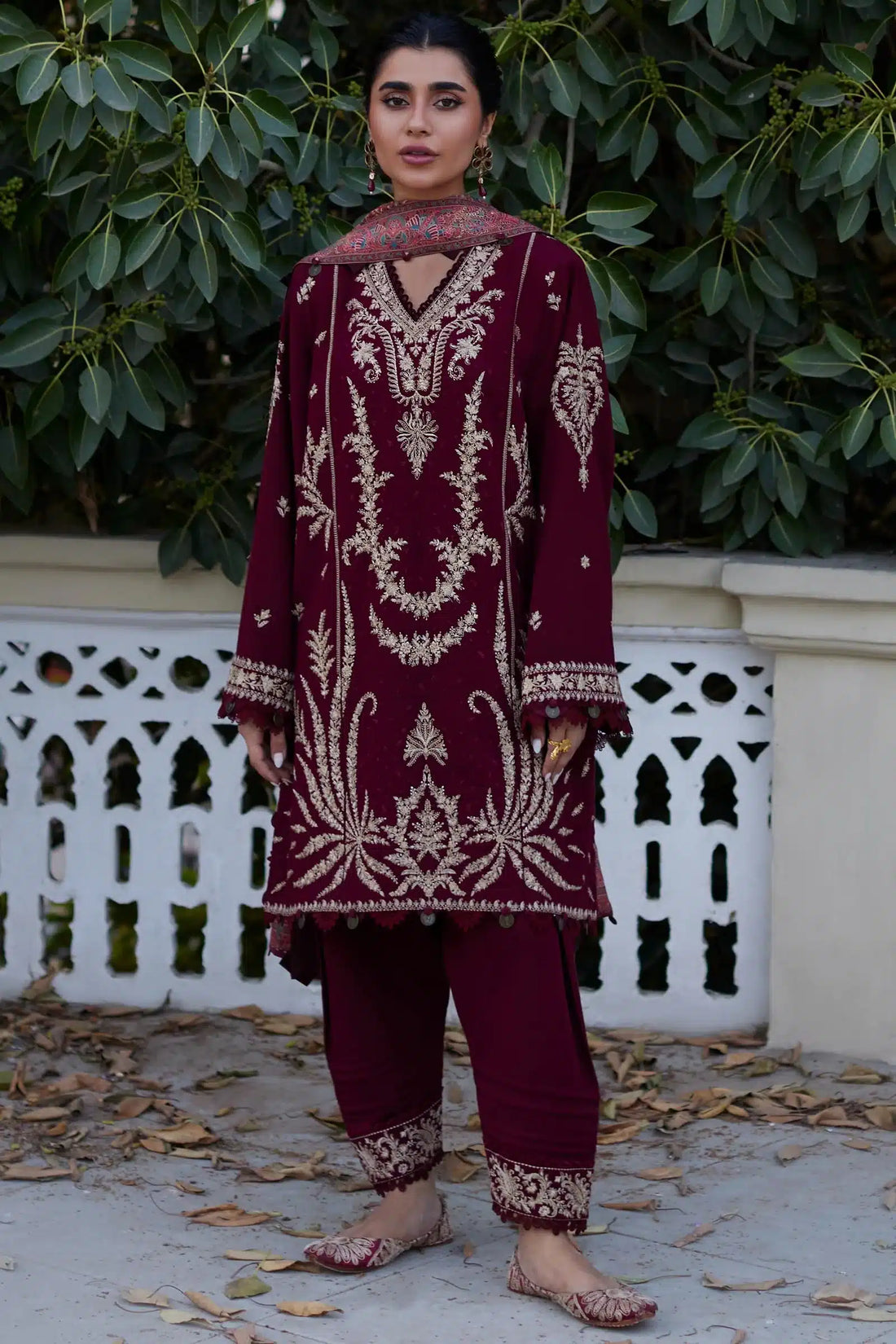 Zaha | Winter 23 | SERRA (ZW23-15) - by - Libasekhas UK - Registered Vendor of : Zaha - 100% Original Designer Dresss