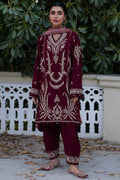 Zaha | Winter 23 | SERRA (ZW23-15) - by - Libasekhas UK - Registered Vendor of : Zaha - 100% Original Designer Dresss