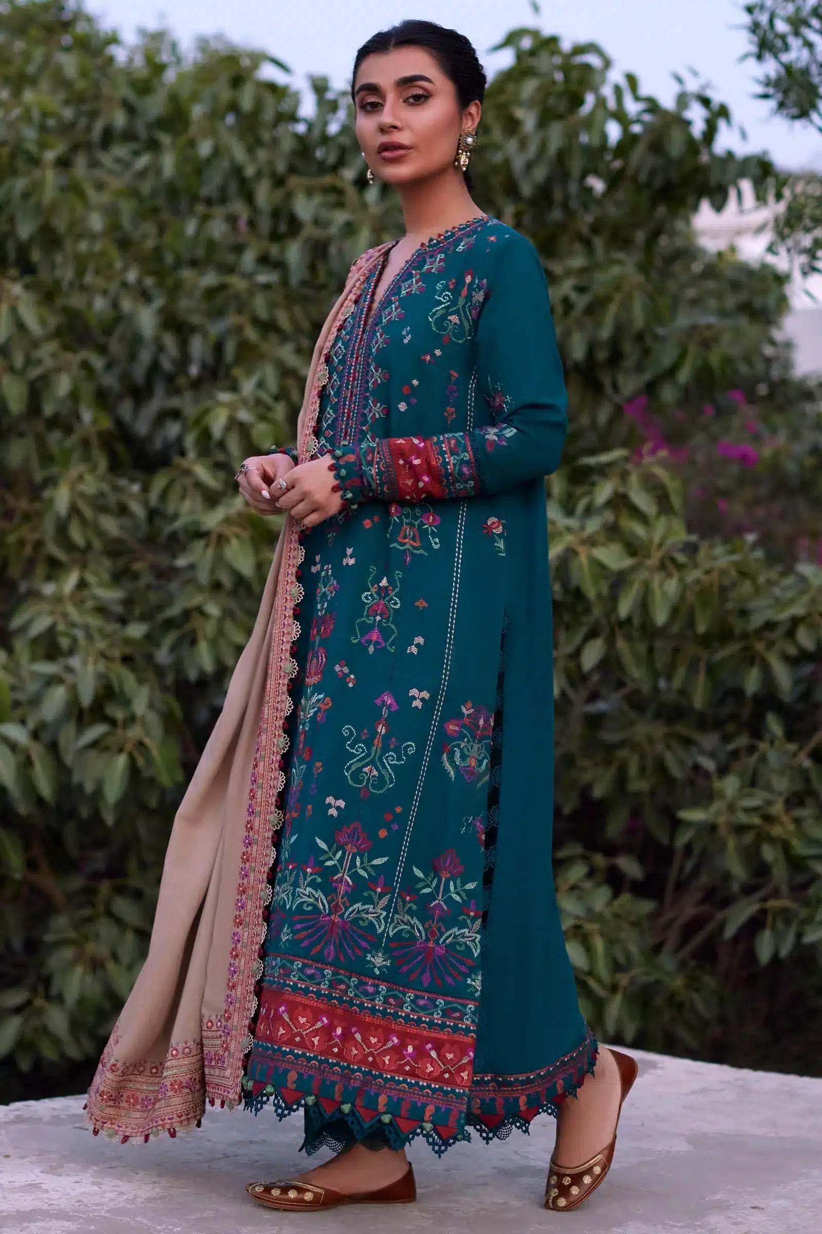 Zaha | Winter 23 | ECRIN (ZW23-03) - by - Libasekhas UK - Registered Vendor of : Zaha - 100% Original Designer Dresss