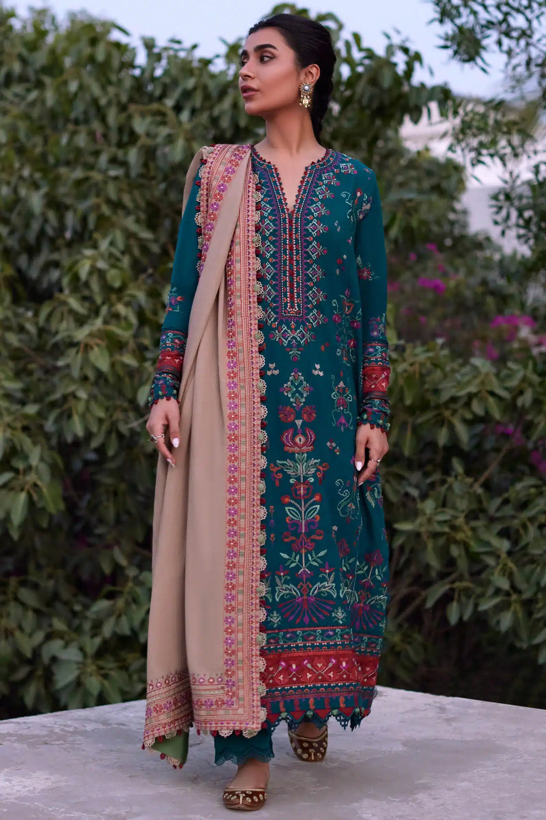Zaha | Winter 23 | ECRIN (ZW23-03) - by - Libasekhas UK - Registered Vendor of : Zaha - 100% Original Designer Dresss