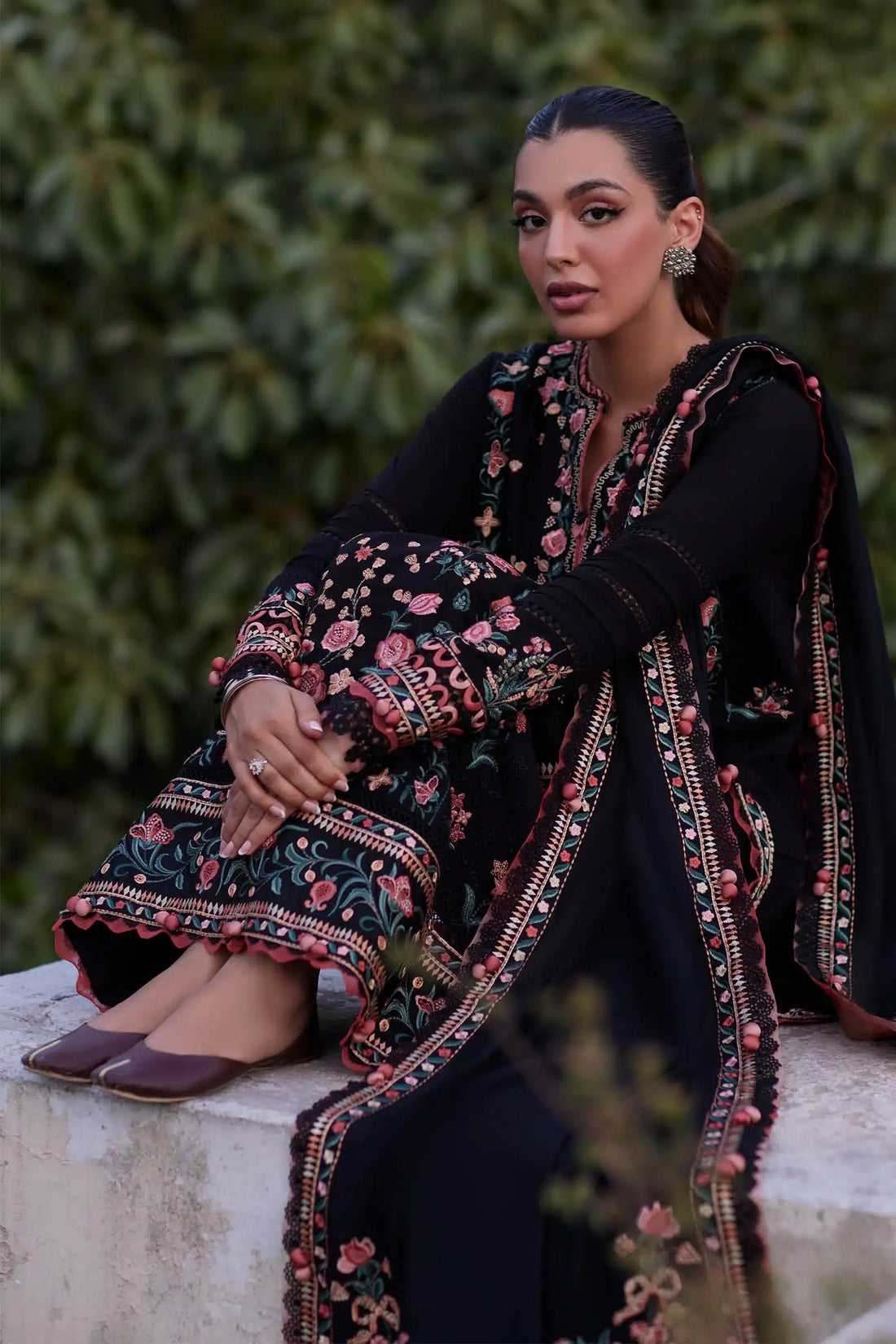 Zaha | Winter 23 | NEHIR (ZW23-02) - by - Libasekhas UK - Registered Vendor of : Zaha - 100% Original Designer Dresss
