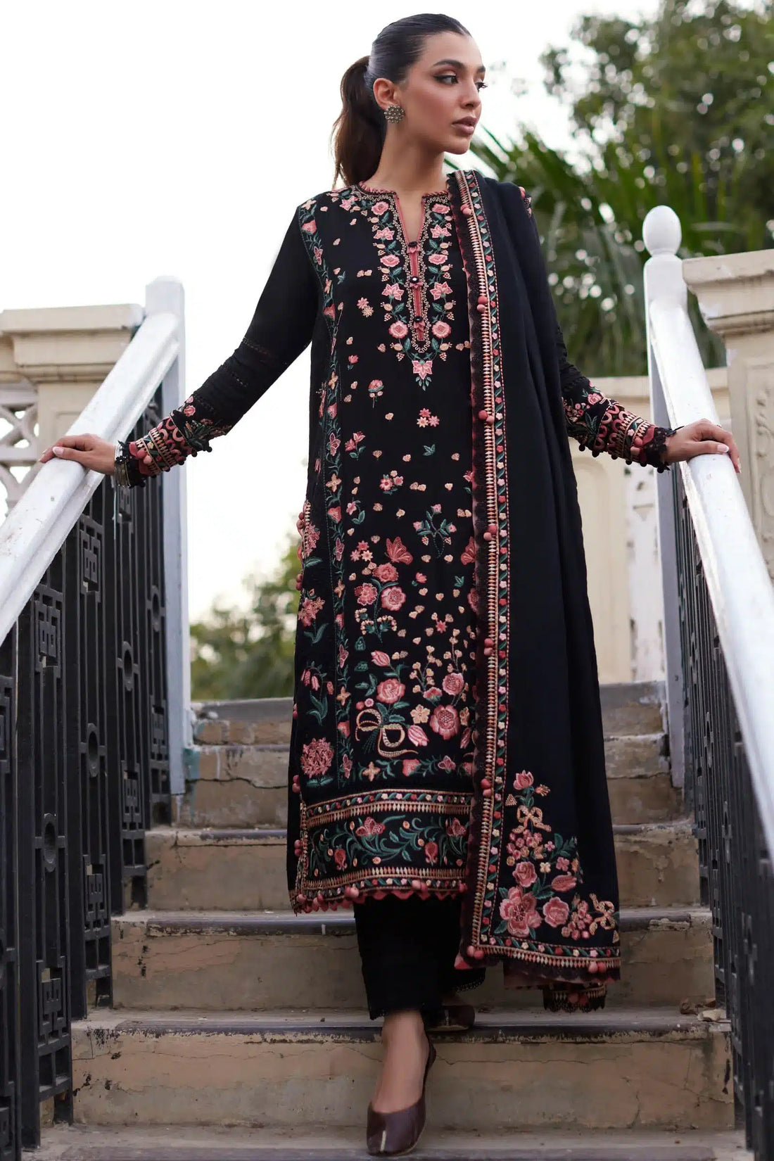 Zaha | Winter 23 | NEHIR (ZW23-02) - by - Libasekhas UK - Registered Vendor of : Zaha - 100% Original Designer Dresss