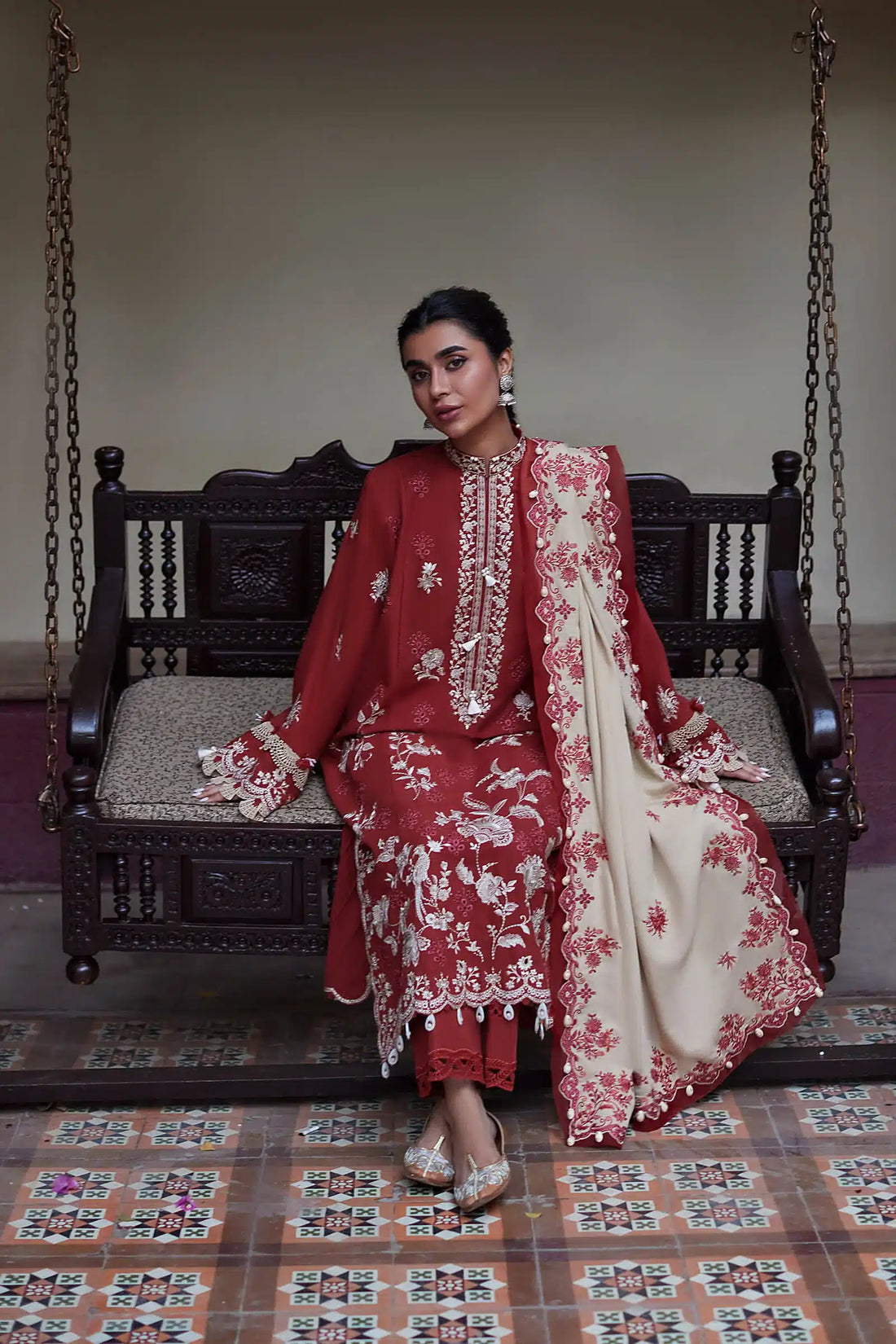 Zaha | Winter 23 | MELTEM (ZW23-05) - by - Libasekhas UK - Registered Vendor of : Zaha - 100% Original Designer Dresss
