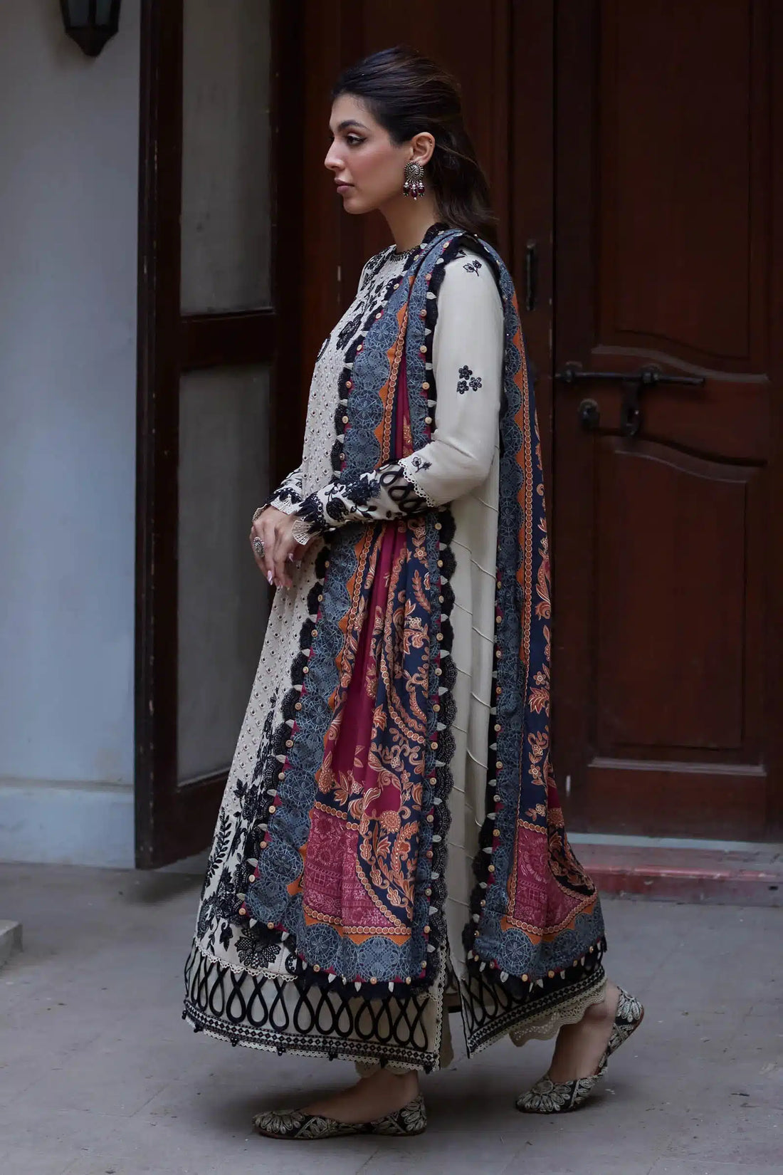 Zaha | Winter 23 | LARAH (ZW23-12) - by - Libasekhas UK - Registered Vendor of : Zaha - 100% Original Designer Dresss