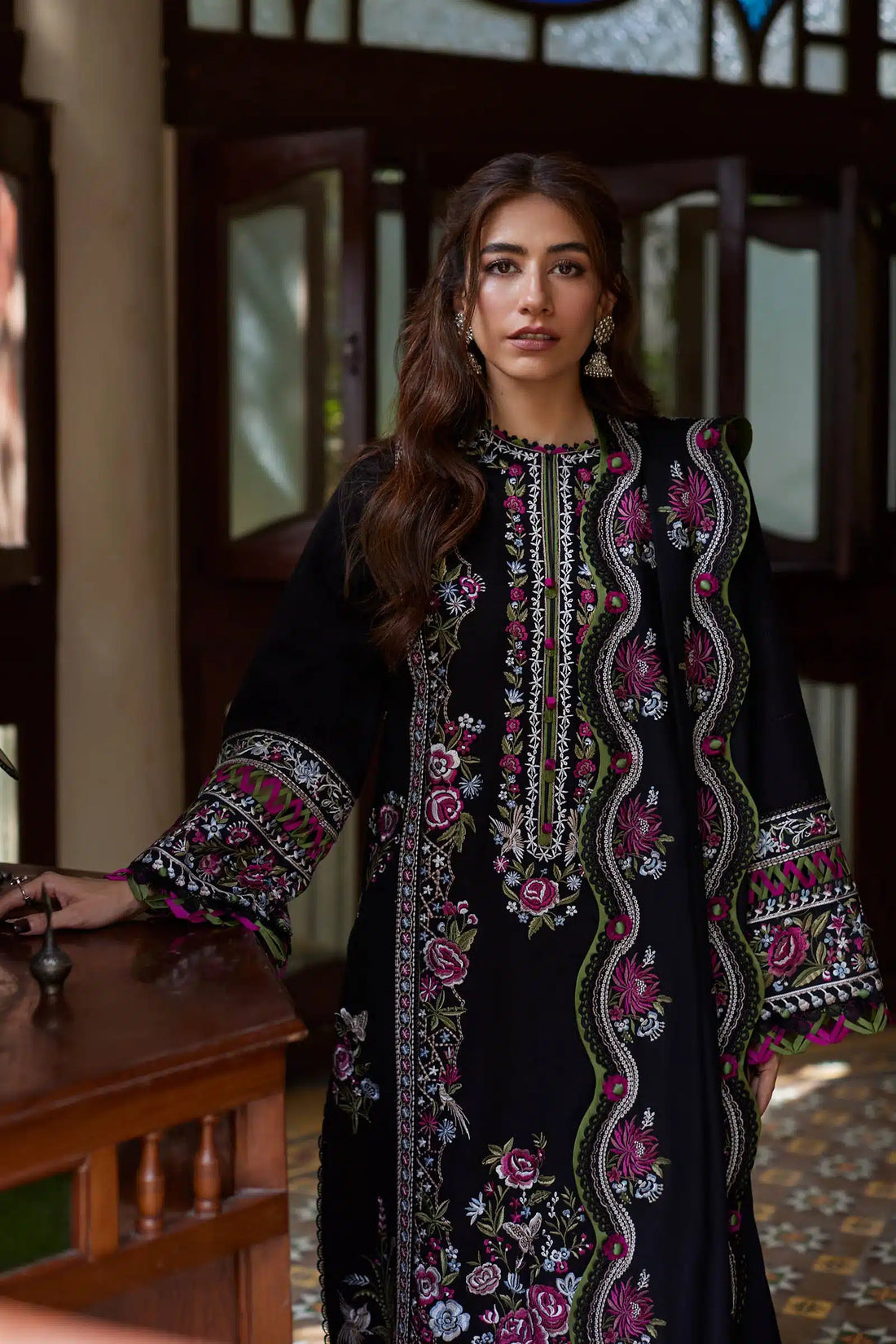 Zaha | Winter 23 | ALYA (ZW23-06) - by - Libasekhas UK - Registered Vendor of : Zaha - 100% Original Designer Dresss