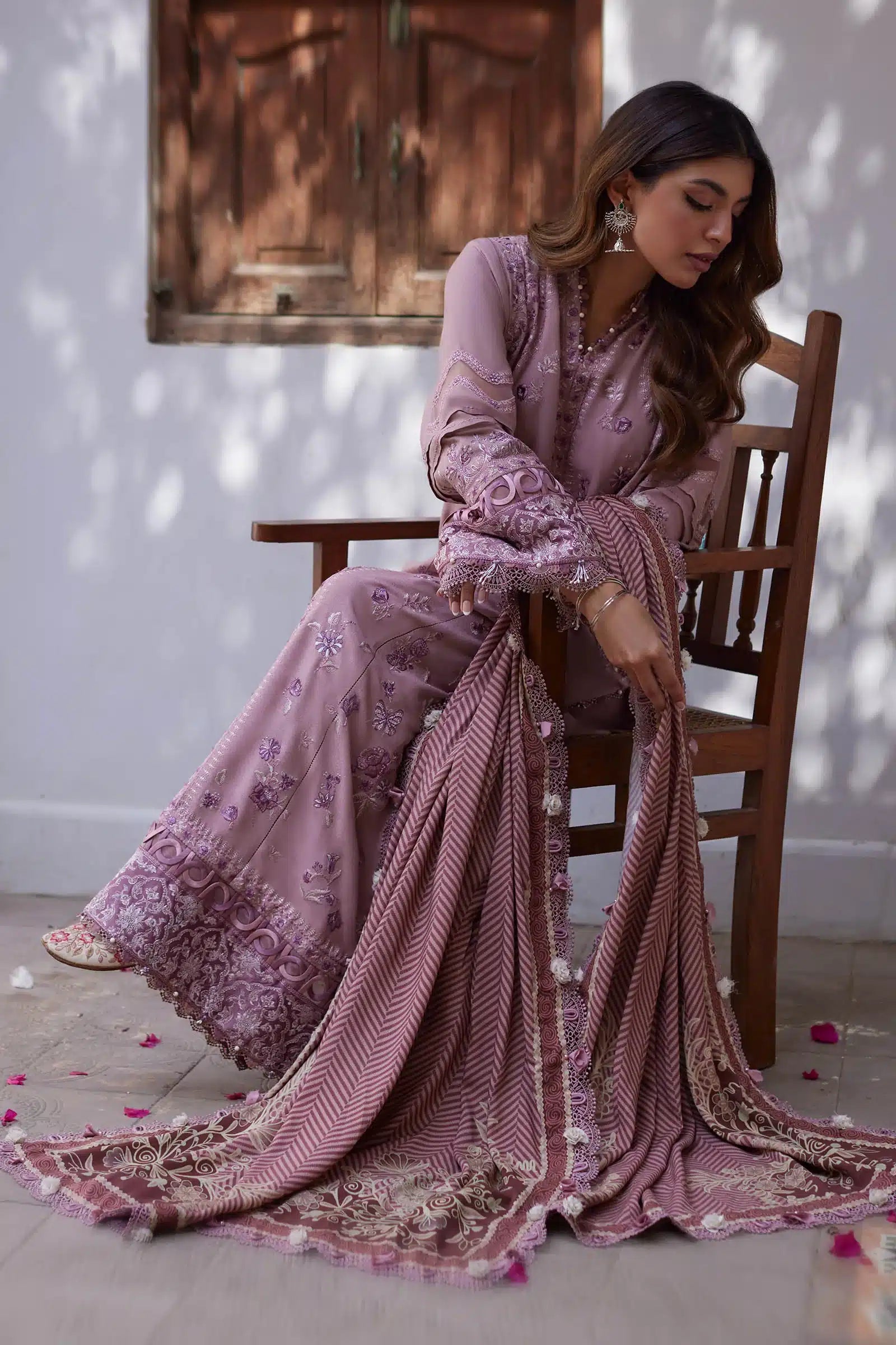 Zaha | Winter 23 | NARAH (ZW23-10) - by - Libasekhas UK - Registered Vendor of : Zaha - 100% Original Designer Dresss