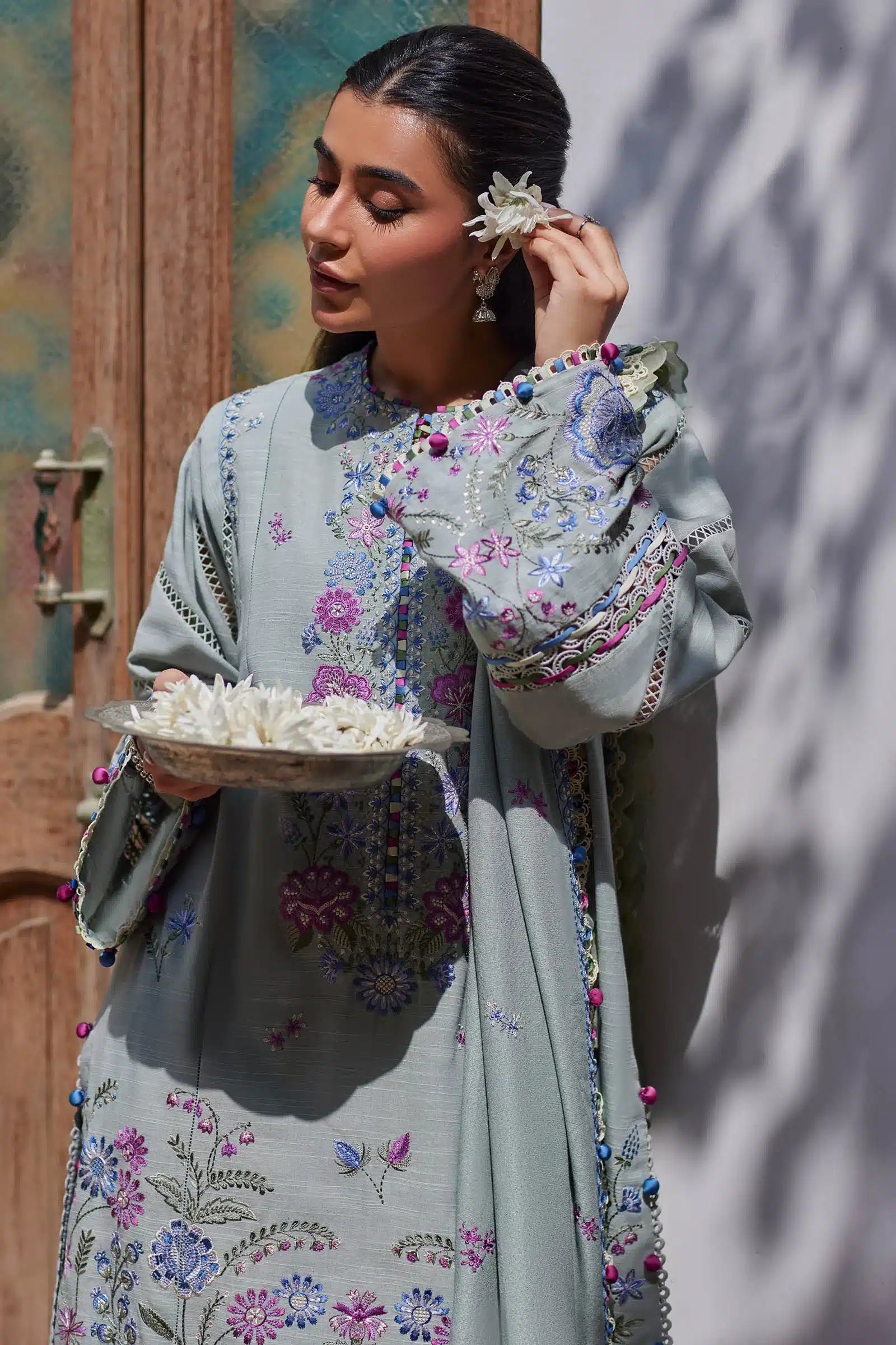Zaha | Winter 23 | DERYA (ZW23-04) - by - Libasekhas UK - Registered Vendor of : Zaha - 100% Original Designer Dresss