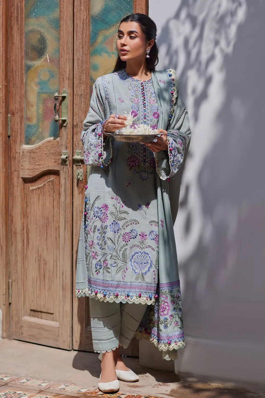 Zaha | Winter 23 | DERYA (ZW23-04) - by - Libasekhas UK - Registered Vendor of : Zaha - 100% Original Designer Dresss