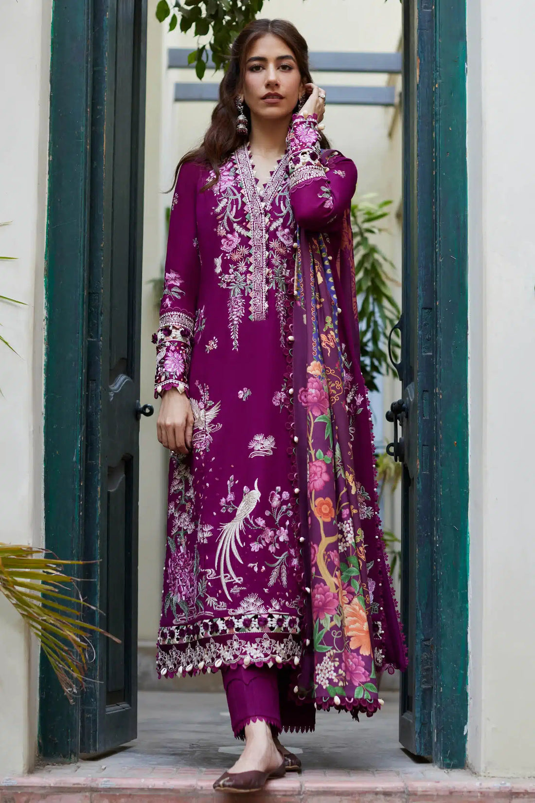 Zaha | Winter 23 | IRMAK (ZW23-09) - by - Libasekhas UK - Registered Vendor of : Zaha - 100% Original Designer Dresss