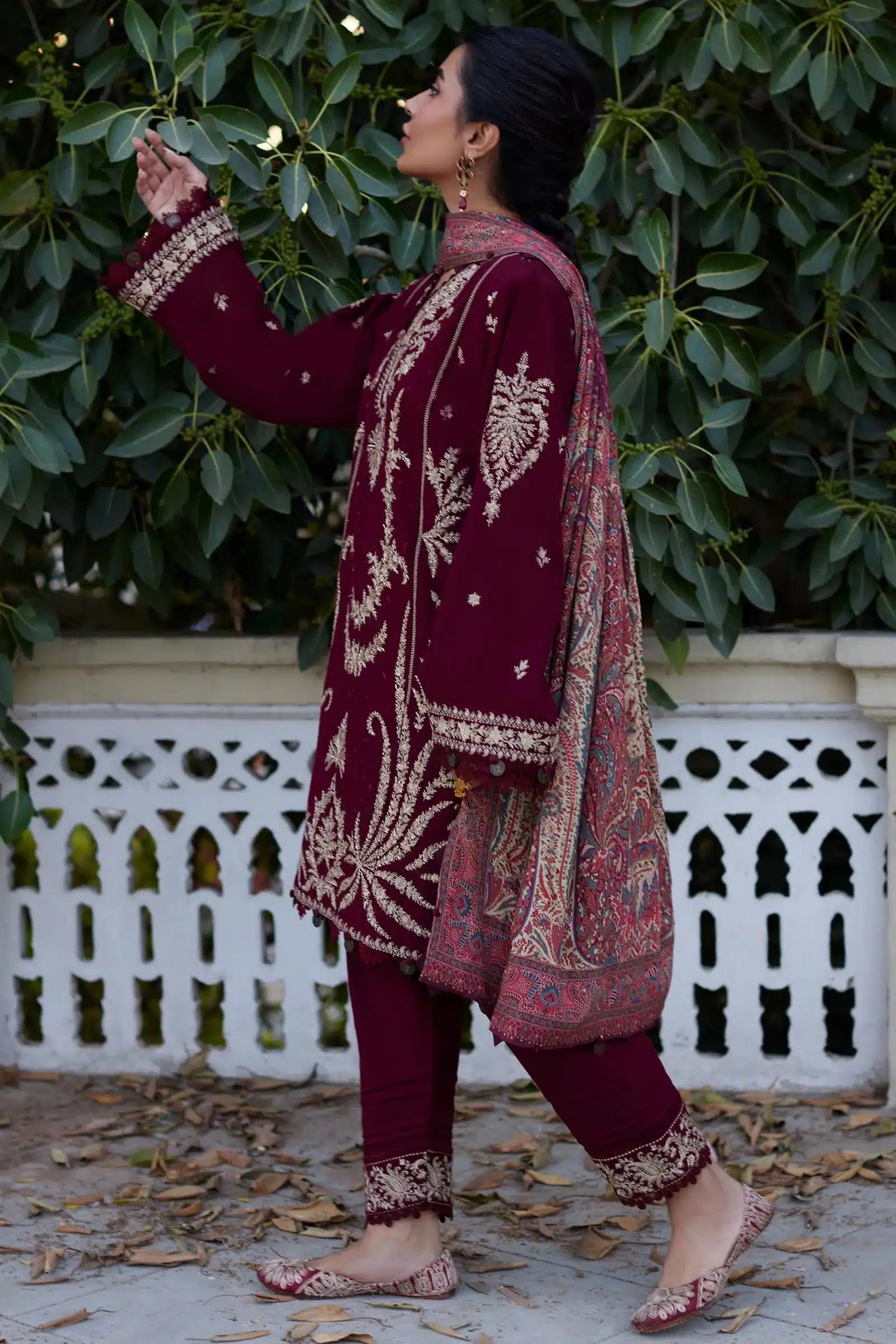 Zaha | Winter 23 | SERRA (ZW23-15) - by - Libasekhas UK - Registered Vendor of : Zaha - 100% Original Designer Dresss