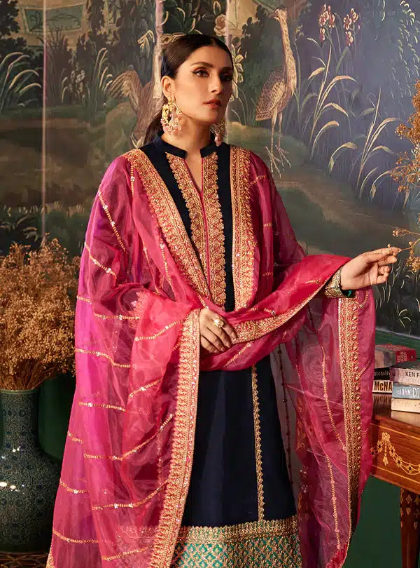 Zainab Chottani | Luxury Velvet Collection 23 | Amira - Libasekhas