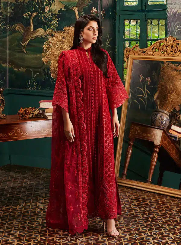 Zainab Chottani | Luxury Velvet Collection 23 | Surk - by - Libasekhas UK - Registered Vendor of : Zainab Chottani - 100% Original Designer Dresss