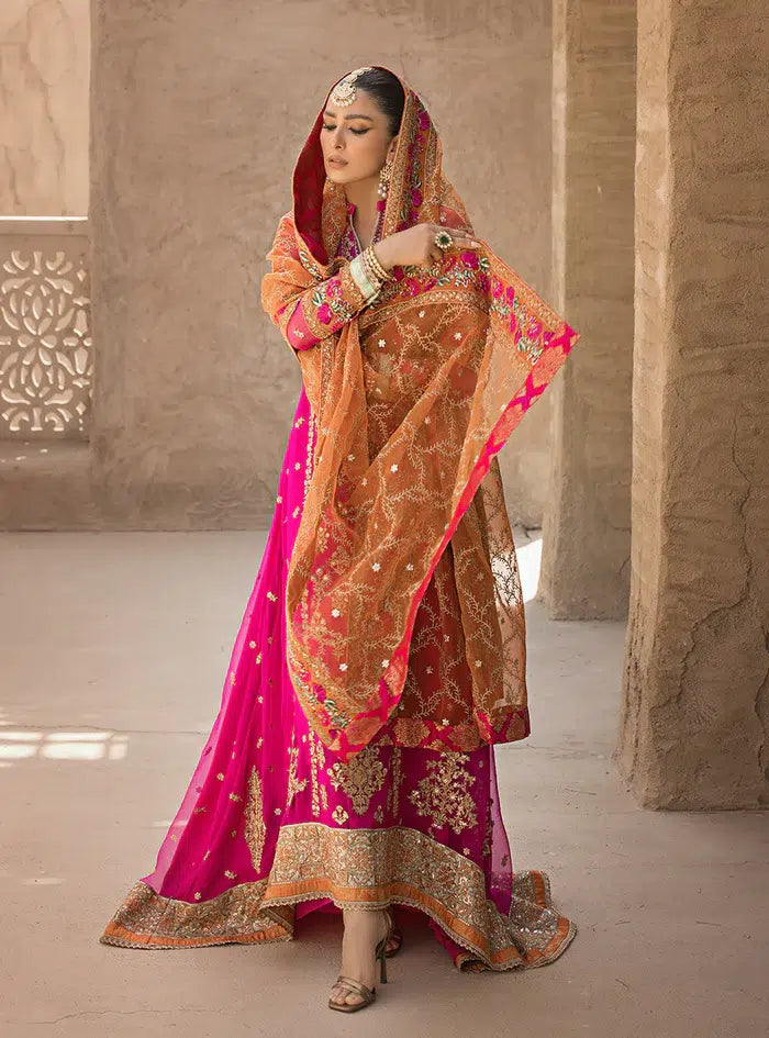 Zainab Chottani | Wedding Festive 23 | Husn Eara - by - Libasekhas UK - Registered Vendor of : Zainab Chottani - 100% Original Designer Dresss