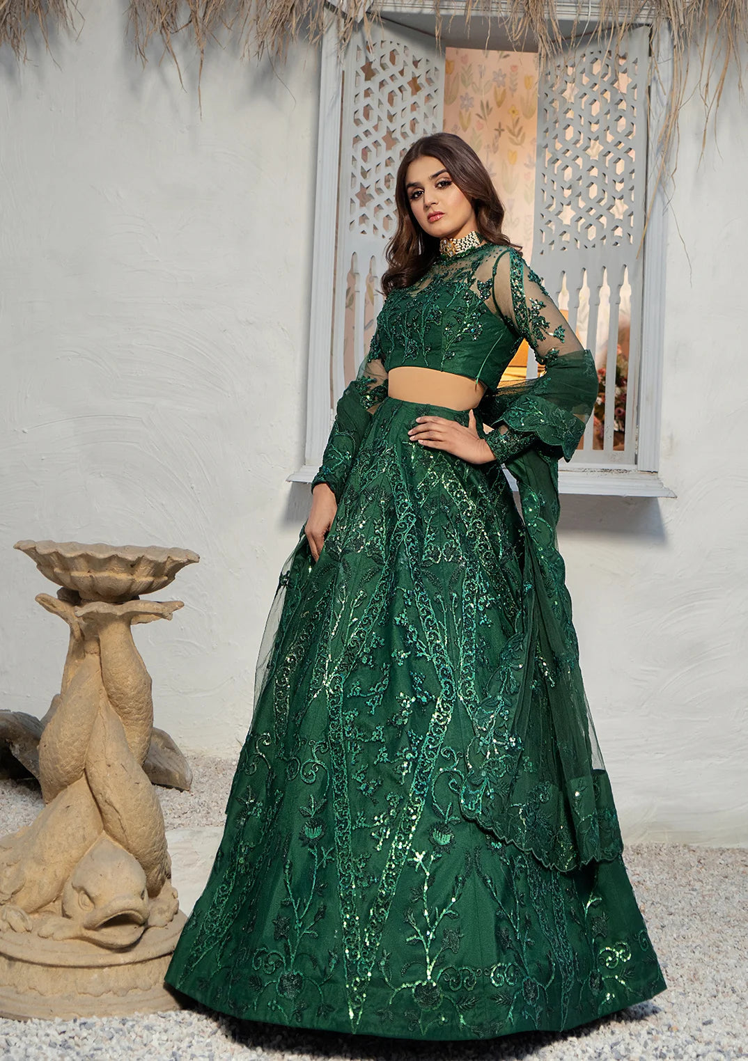Waqas Shah | Malika E Jahan | Zannia - by - Libasekhas UK - Registered Vendor of : Waqas Shah - 100% Original Designer Dresss