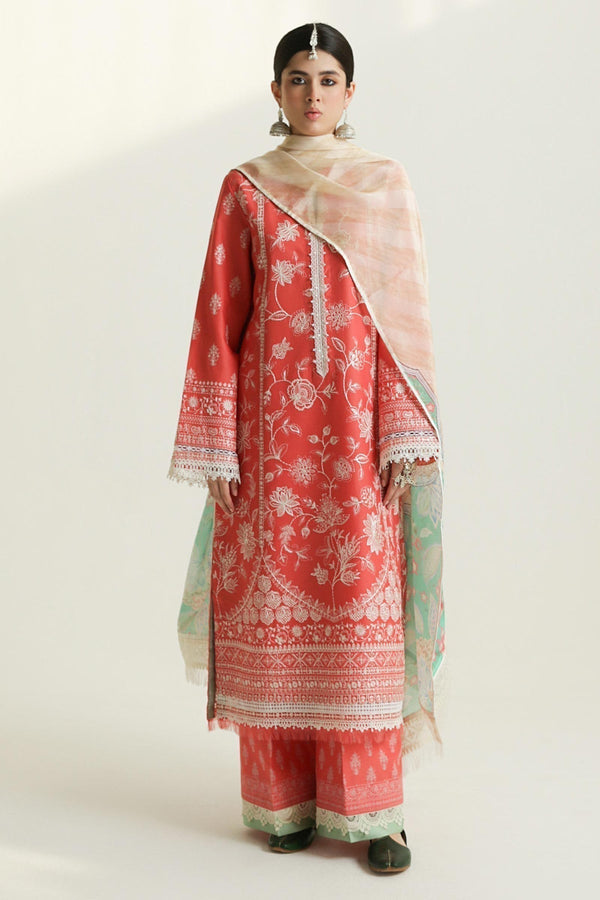 Zara Shahjahan | Luxury Lawn 24 | MAHI-1A - by - Libasekhas UK - Registered Vendor of : Zara Shahjahan - 100% Original Designer Dresss