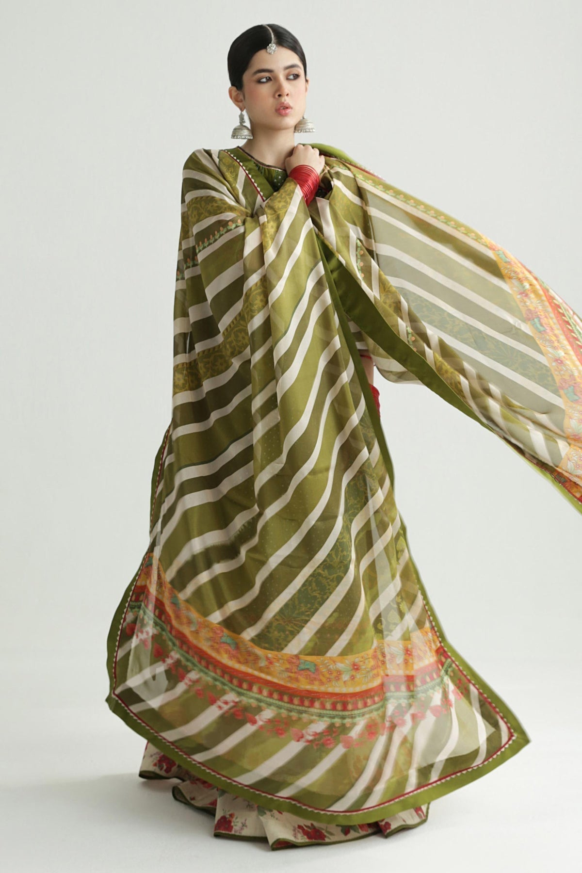Zara Shahjahan | Luxury Lawn 24 | AAINA-8B - by - Libasekhas UK - Registered Vendor of : Zara Sahjahan - 100% Original Designer Dresss