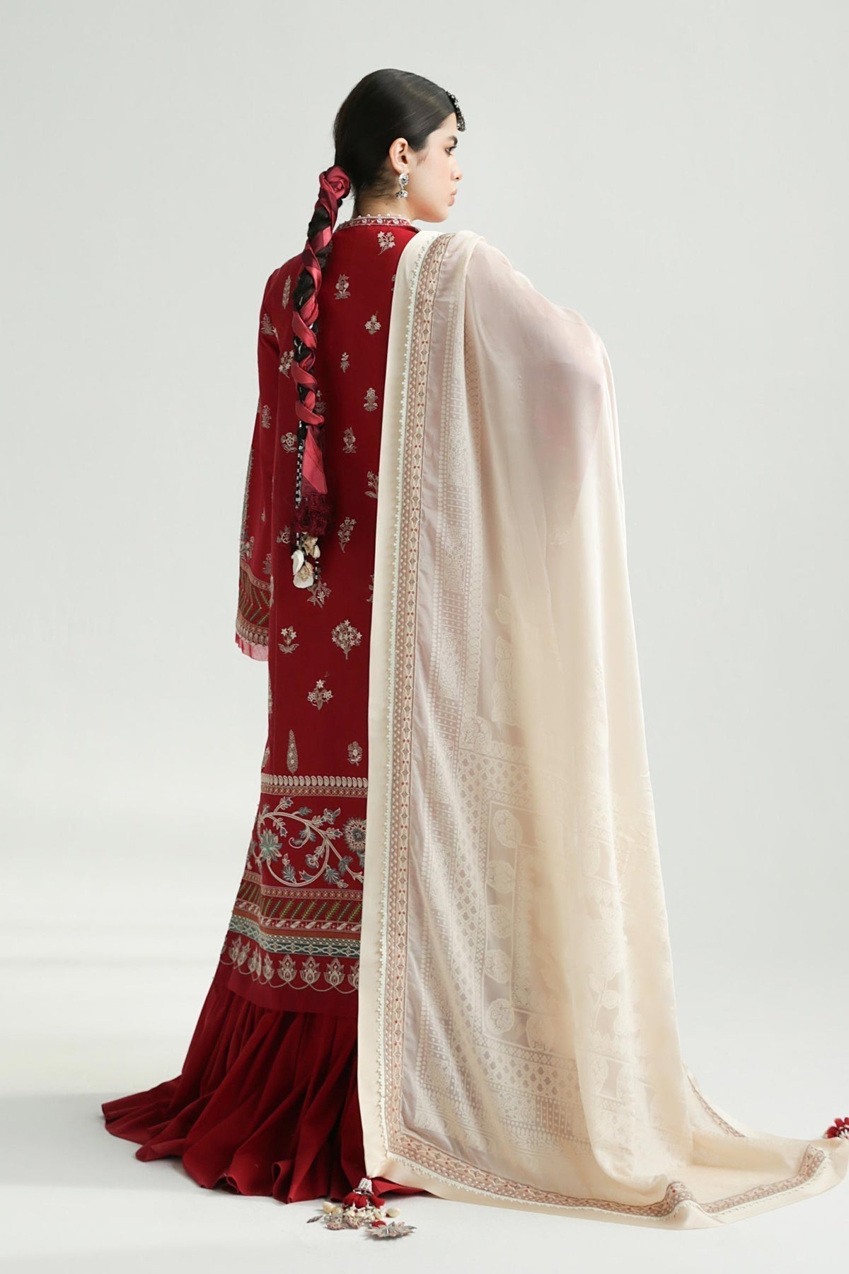 Zara Shahjahan | Luxury Lawn 24 | MYRA-14A - by - Libasekhas UK - Registered Vendor of : Zara Shahjahan - 100% Original Designer Dresss