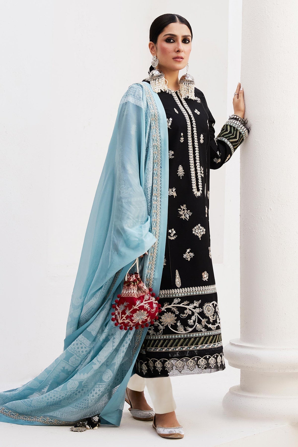 Zara Shahjahan | Luxury Lawn 24 | MYRA-14B - by - Libasekhas UK - Registered Vendor of : Zara Shahjahan - 100% Original Designer Dresss