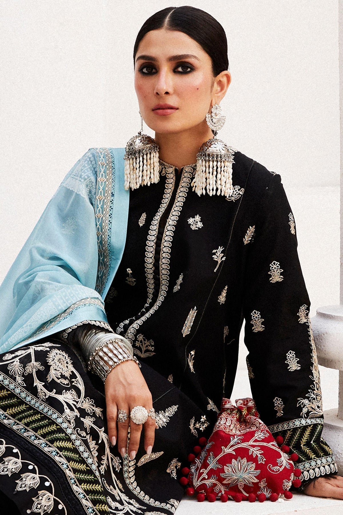 Zara Shahjahan | Luxury Lawn 24 | MYRA-14B - by - Libasekhas UK - Registered Vendor of : Zara Shahjahan - 100% Original Designer Dresss