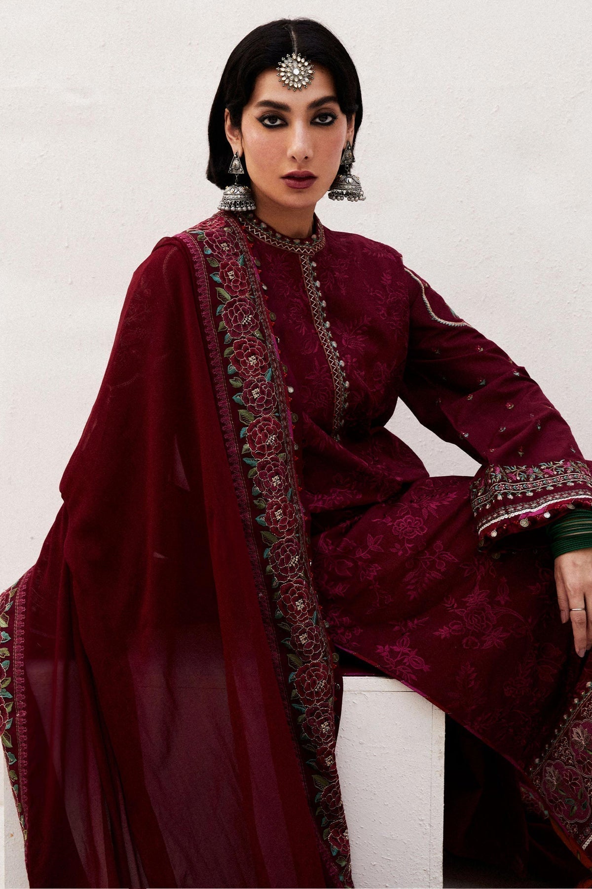 Zara Shahjahan | Luxury Lawn 24 | PARSA-9A - by - Libasekhas UK - Registered Vendor of : Zara Sahjahan - 100% Original Designer Dresss