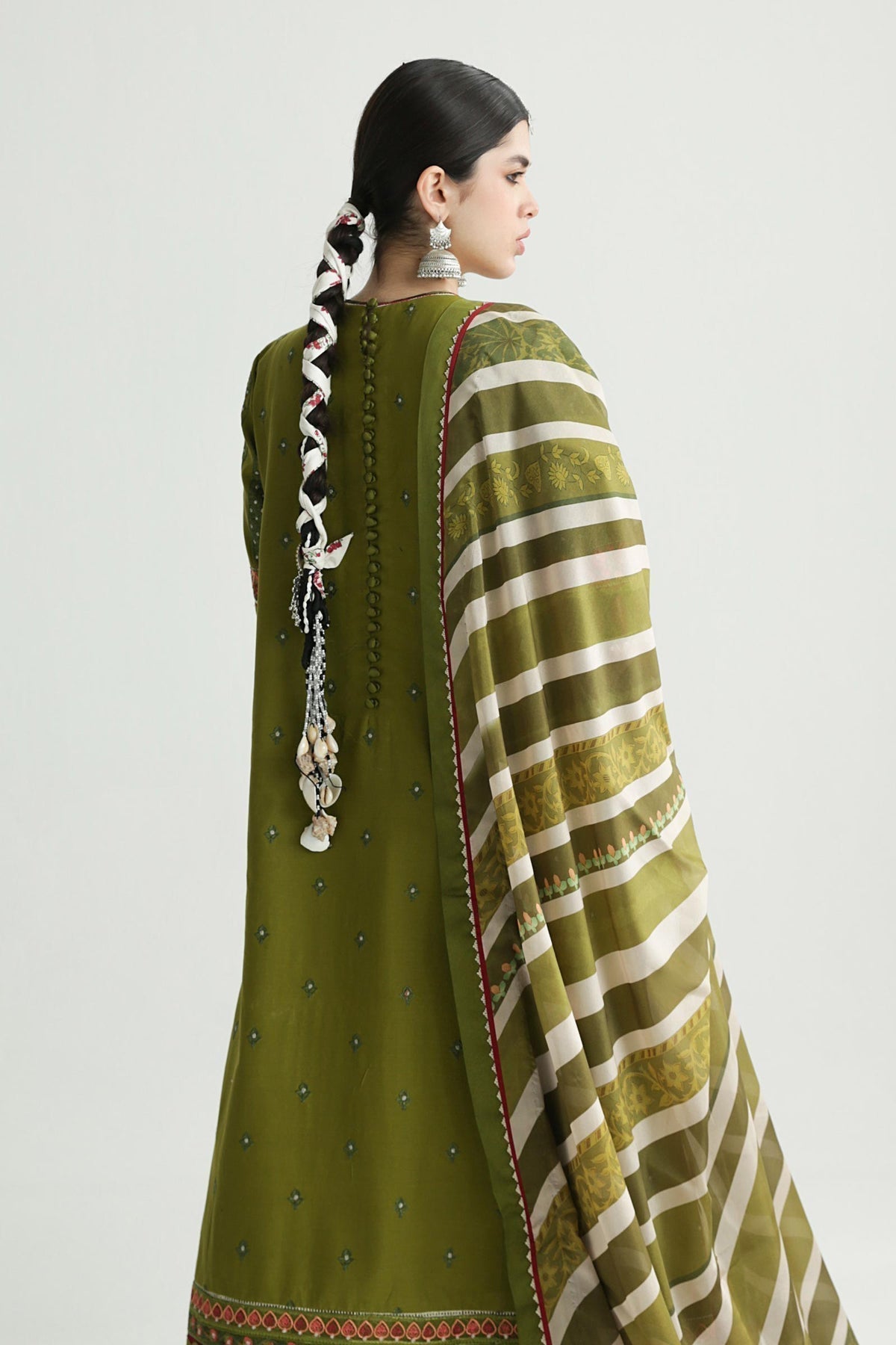 Zara Shahjahan | Luxury Lawn 24 | AAINA-8B - by - Libasekhas UK - Registered Vendor of : Zara Sahjahan - 100% Original Designer Dresss