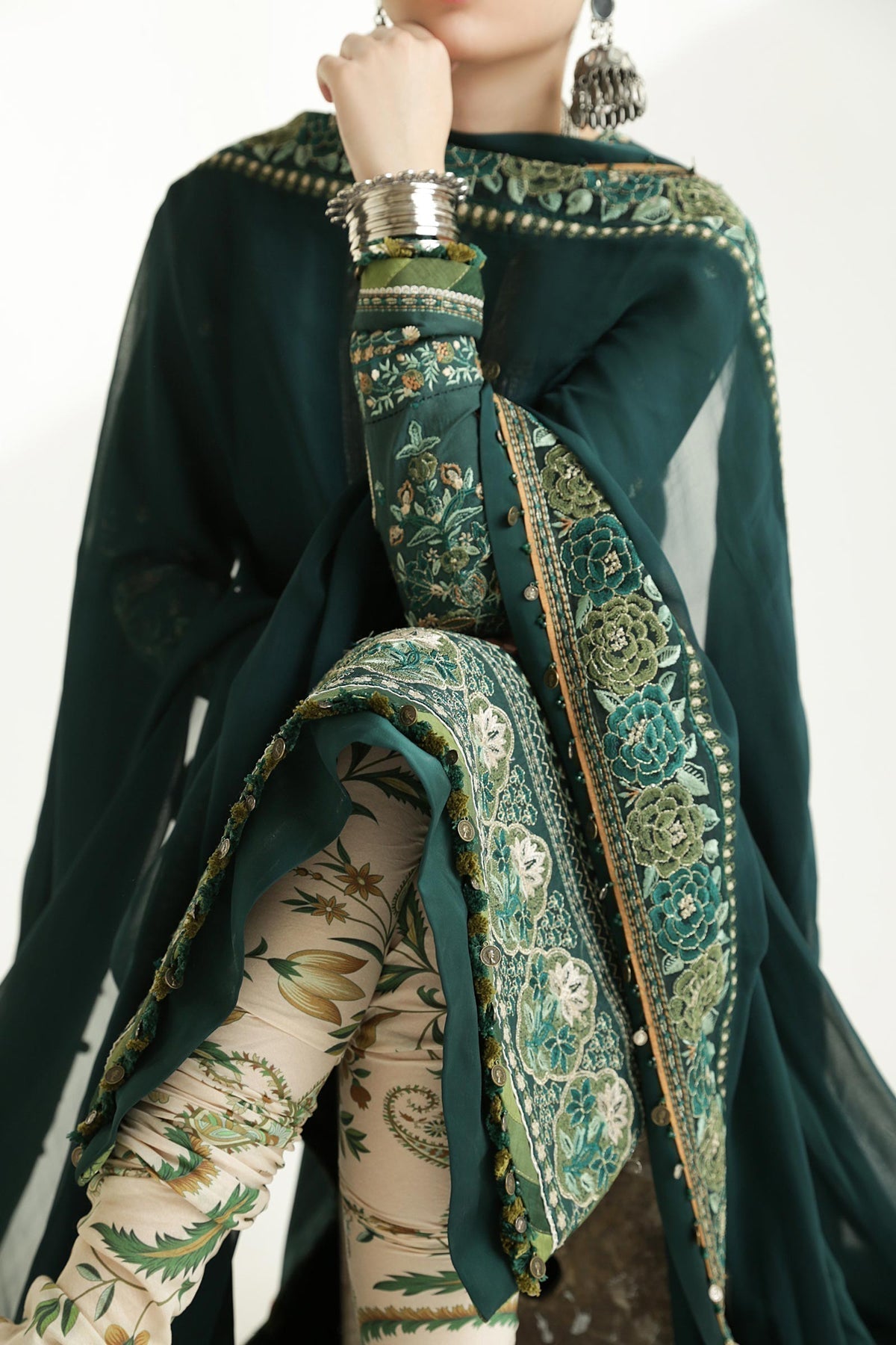 Zara Shahjahan | Luxury Lawn 24 | PARSA-9B - by - Libasekhas UK - Registered Vendor of : Zara Sahjahan - 100% Original Designer Dresss