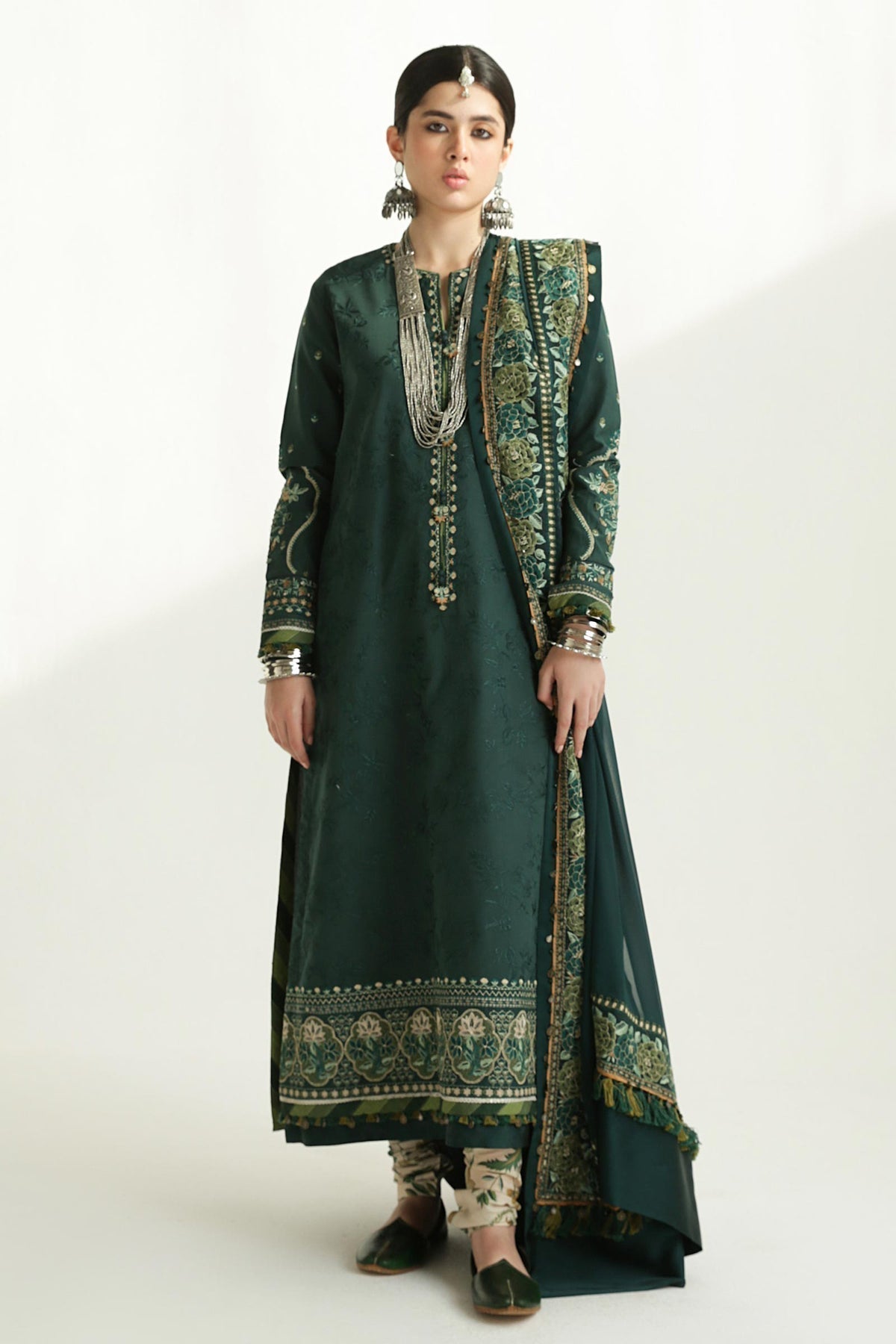 Zara Shahjahan | Luxury Lawn 24 | PARSA-9B - by - Libasekhas UK - Registered Vendor of : Zara Sahjahan - 100% Original Designer Dresss