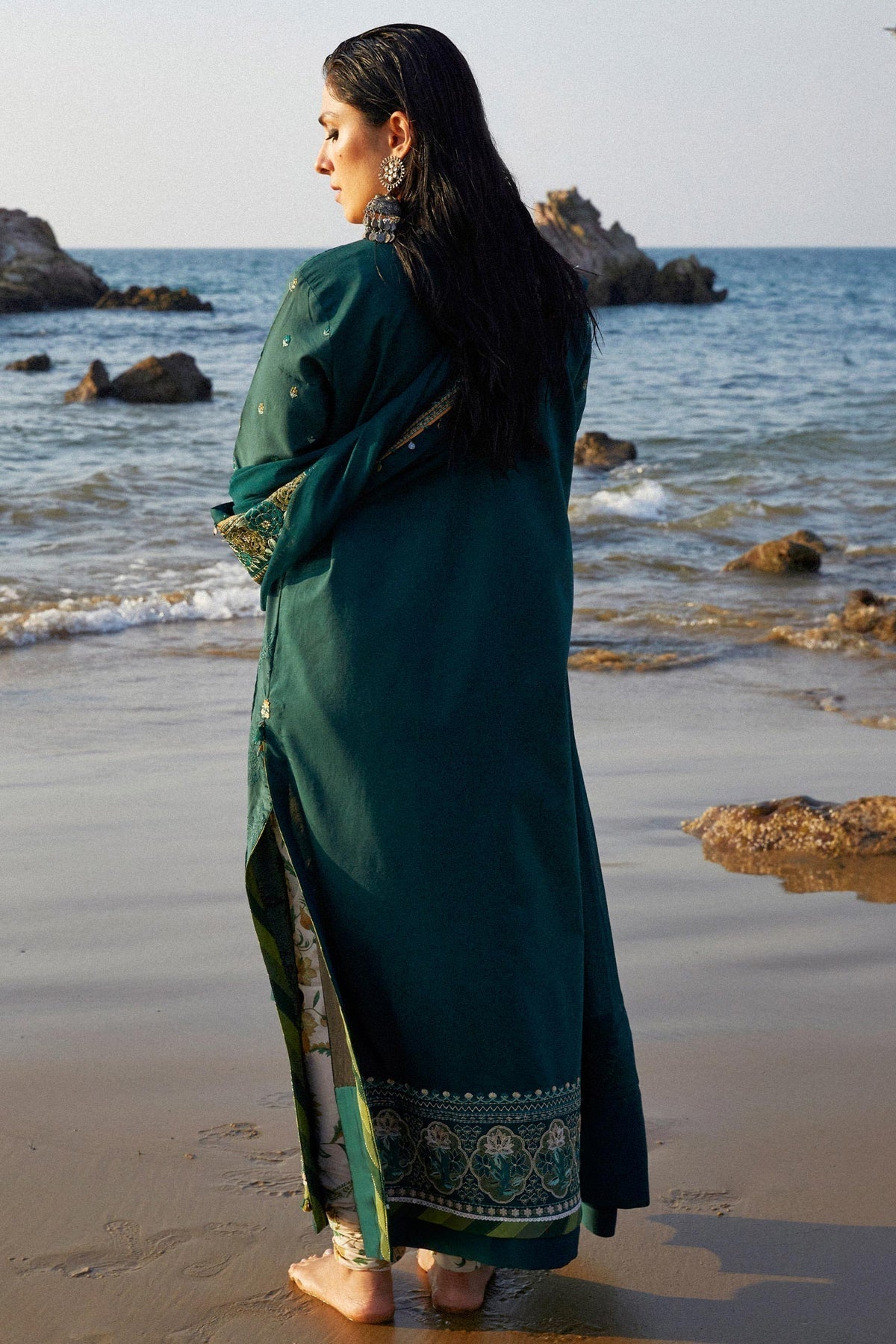 Zara Shahjahan | Luxury Lawn 24 | PARSA-9B - by - Libasekhas UK - Registered Vendor of : Zara Sahjahan - 100% Original Designer Dresss