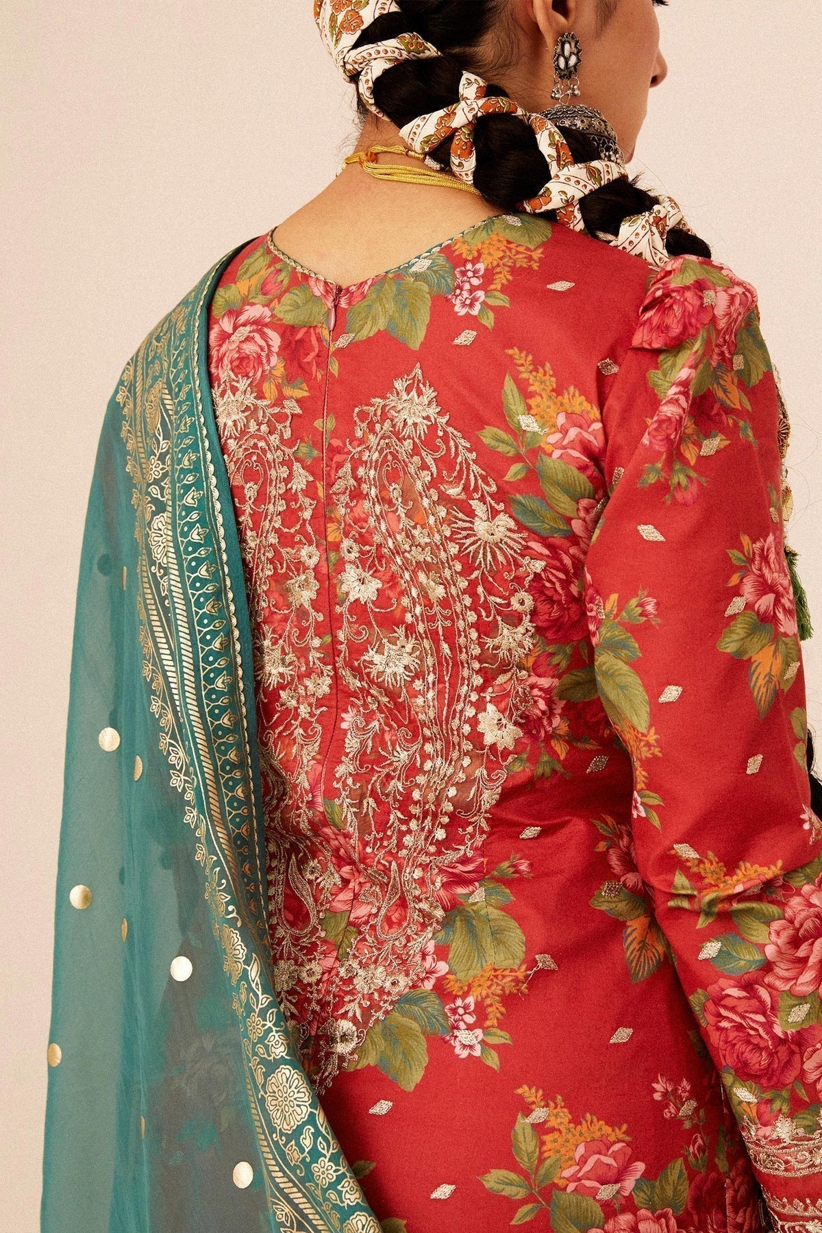 Zara Shahjahan | Luxury Lawn 24 | PHOOL KARI-13B - by - Libasekhas UK - Registered Vendor of : Zara Sahjahan - 100% Original Designer Dresss