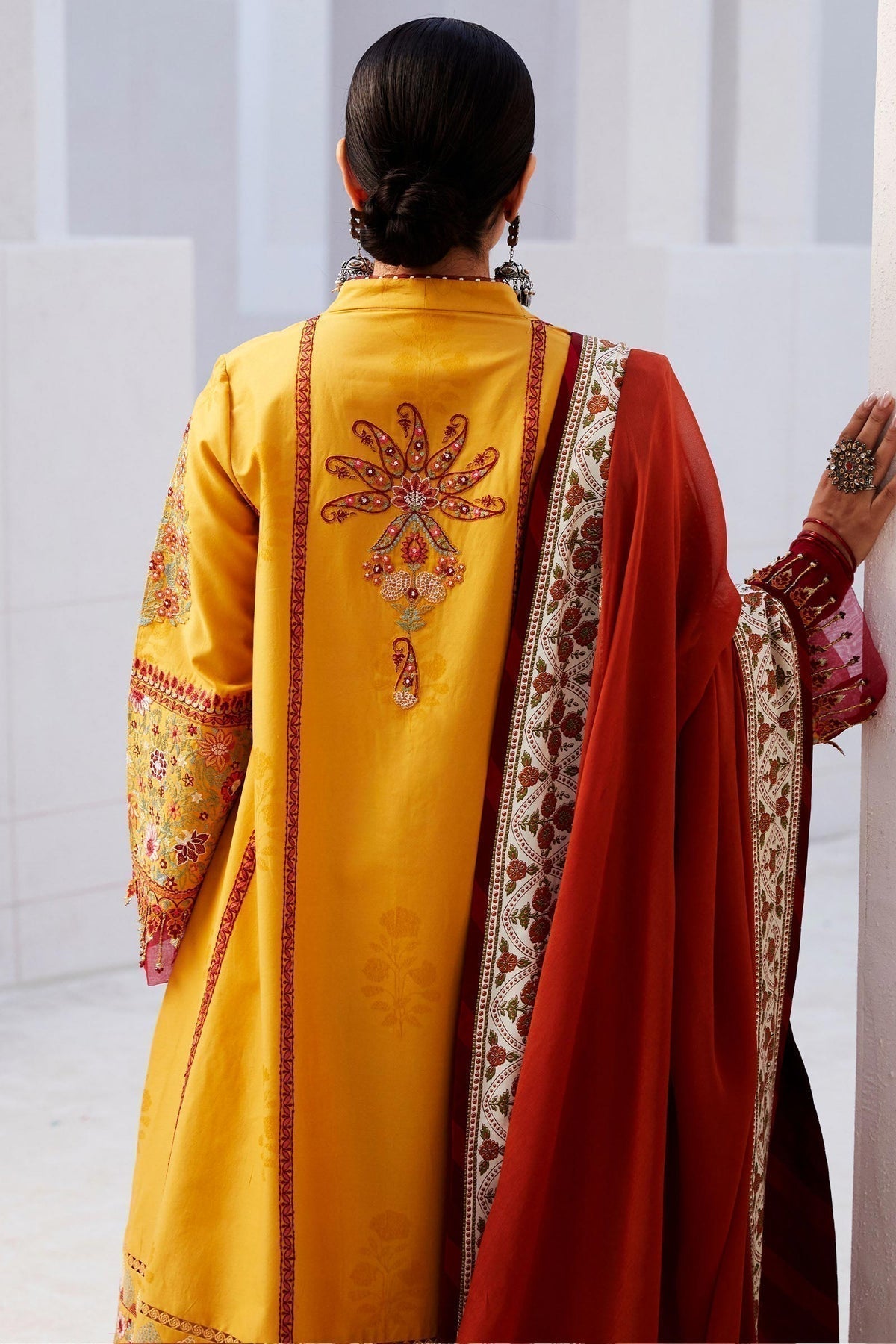 Zara Shahjahan | Luxury Lawn 24 | SANDAL-10A - by - Libasekhas UK - Registered Vendor of : Zara Shahjahan - 100% Original Designer Dresss